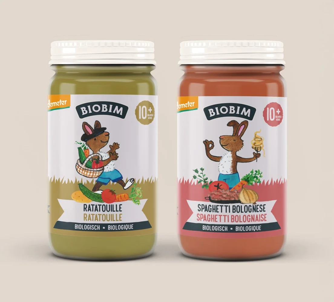 Ontwerp verpakkingen - UDEA - Biobim biologische babyhapjes 10 maanden.jpg