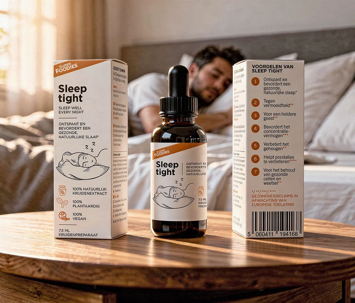 Packaging design Superfoodies supplementen