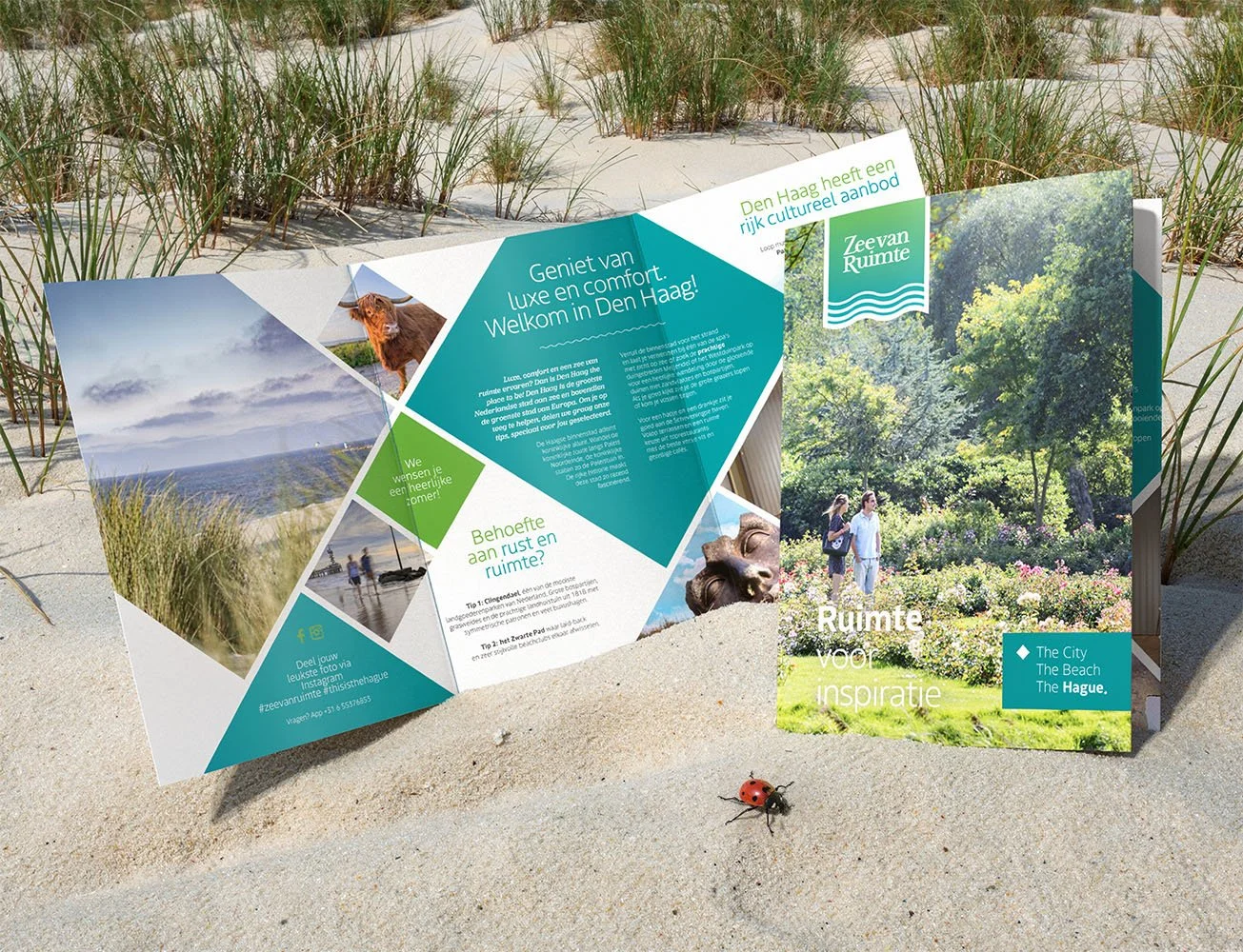 Citymarketing campagne Zee van Ruimte