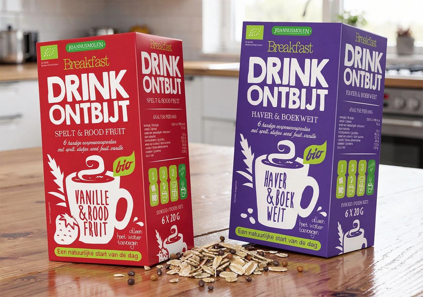 Breakfast Biologisch drinkontbijt packaging design voor duurzame merken 1.jpg