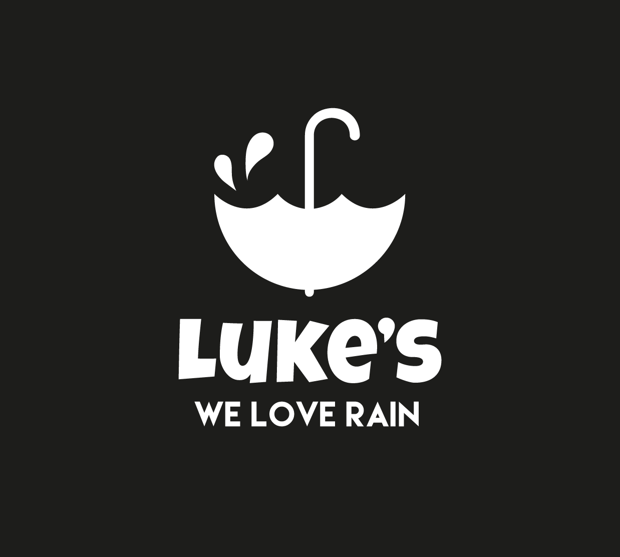 Luke's regenlaarzen logo design modemerk