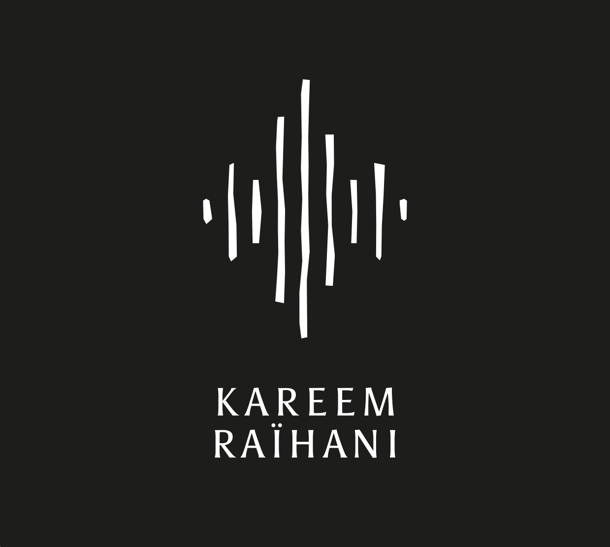 DJ Kareem Raïhani logo ontwerp artiest