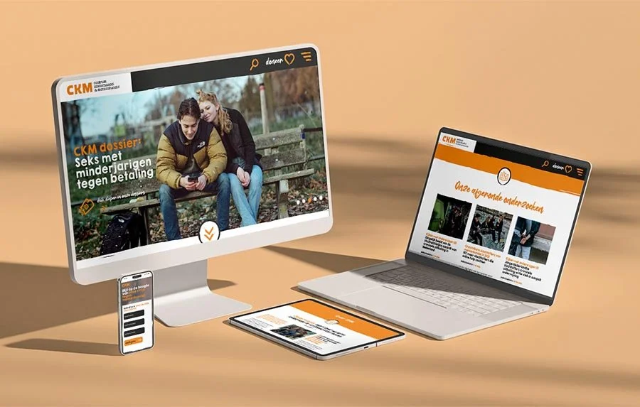 Website voor non-profit organisatie - Creatie website voor NGO CKM