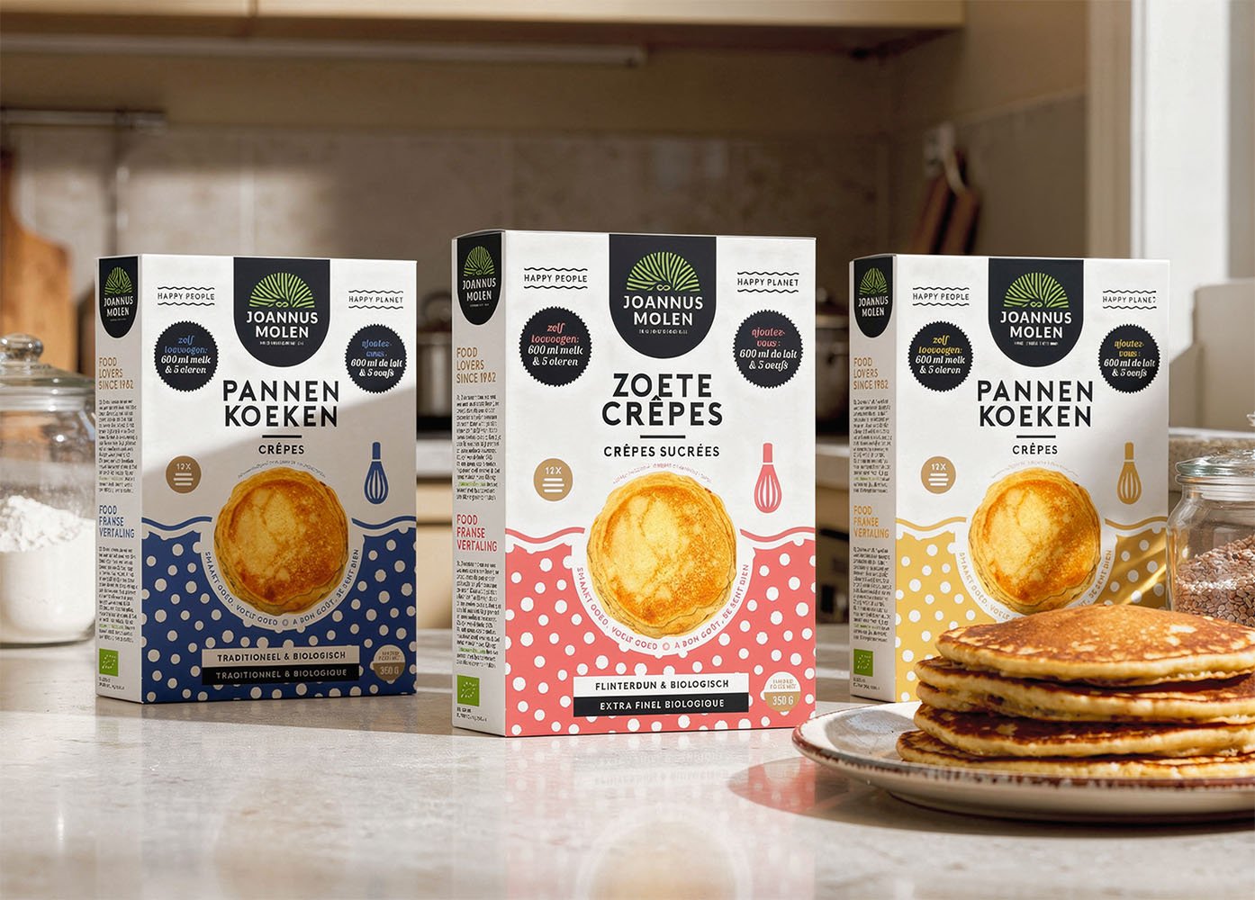 Joannusmolen Organic Food - Packaging design biologische pannenkoeken mixen.jpg
