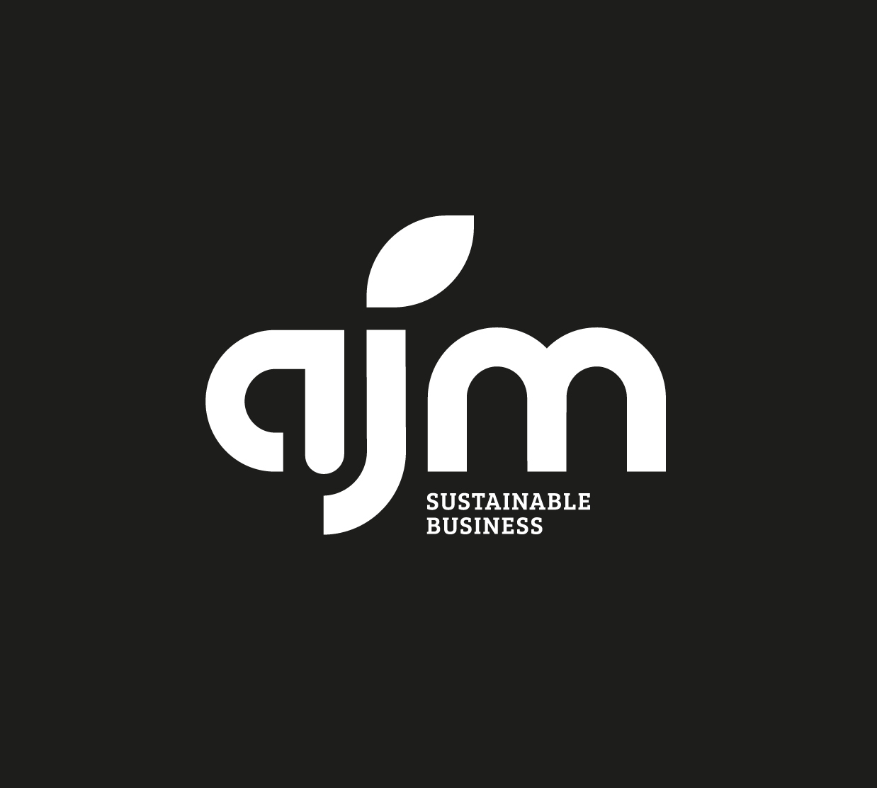 AJM sustainable business logo design duurzaam merk