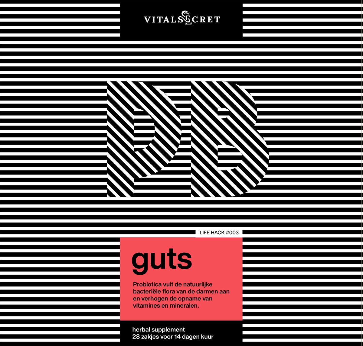 Vitalsecret supplements brand - Packaging design Guts 2 - The Projects.jpg