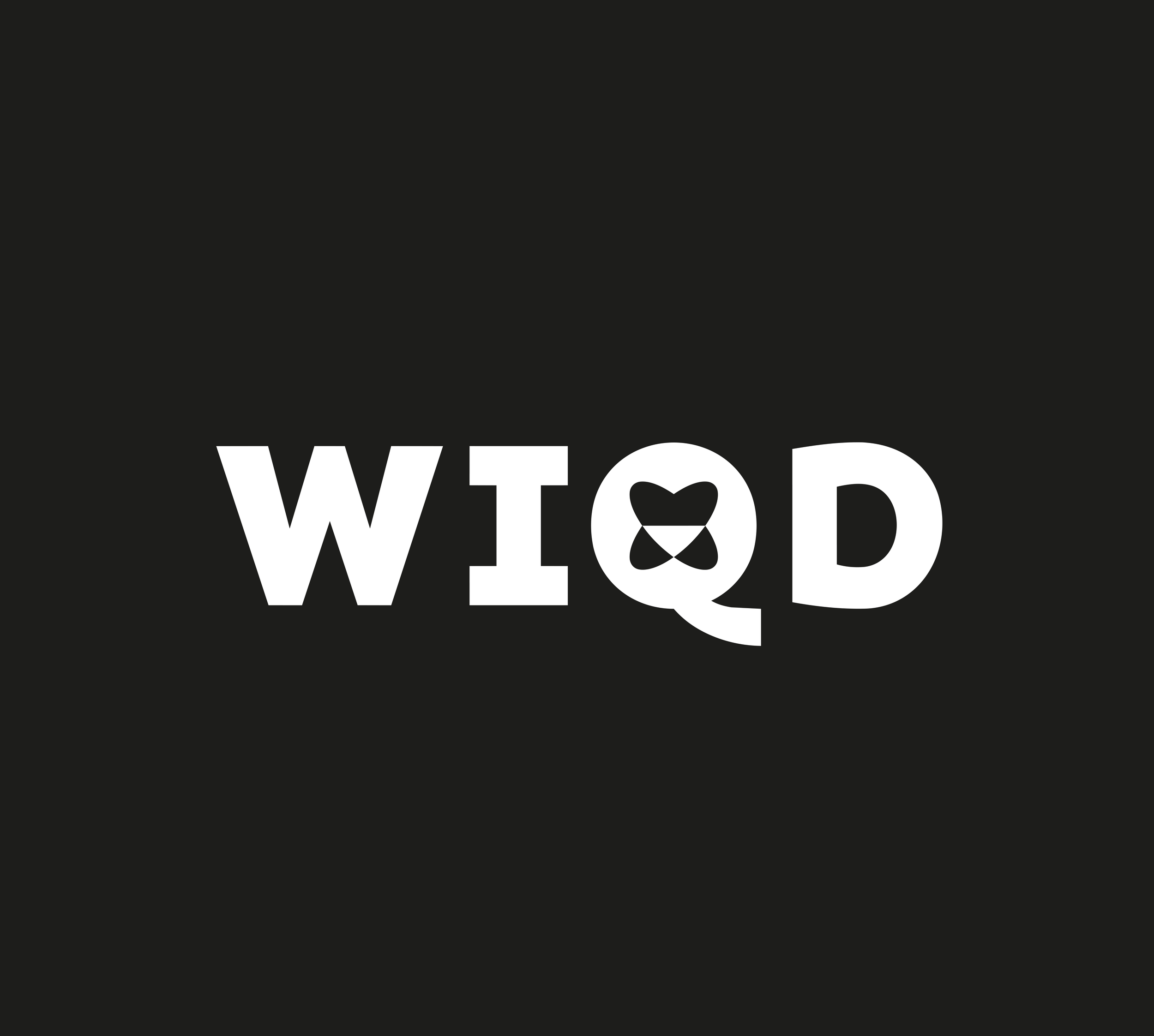 WIQD logo design culturele organisatie