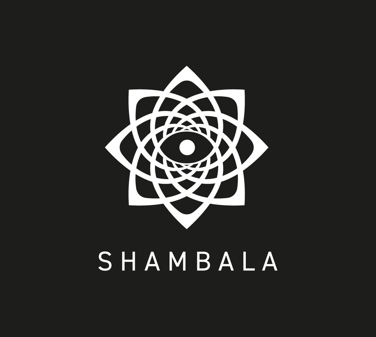 Shambala microdosing logo design spiritueel wellness brand