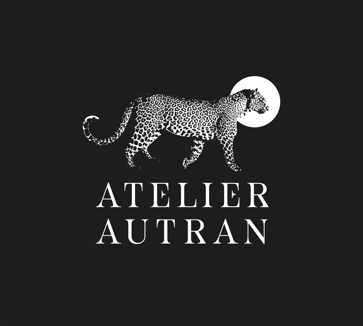 Atelier Autran interior design studio logo design