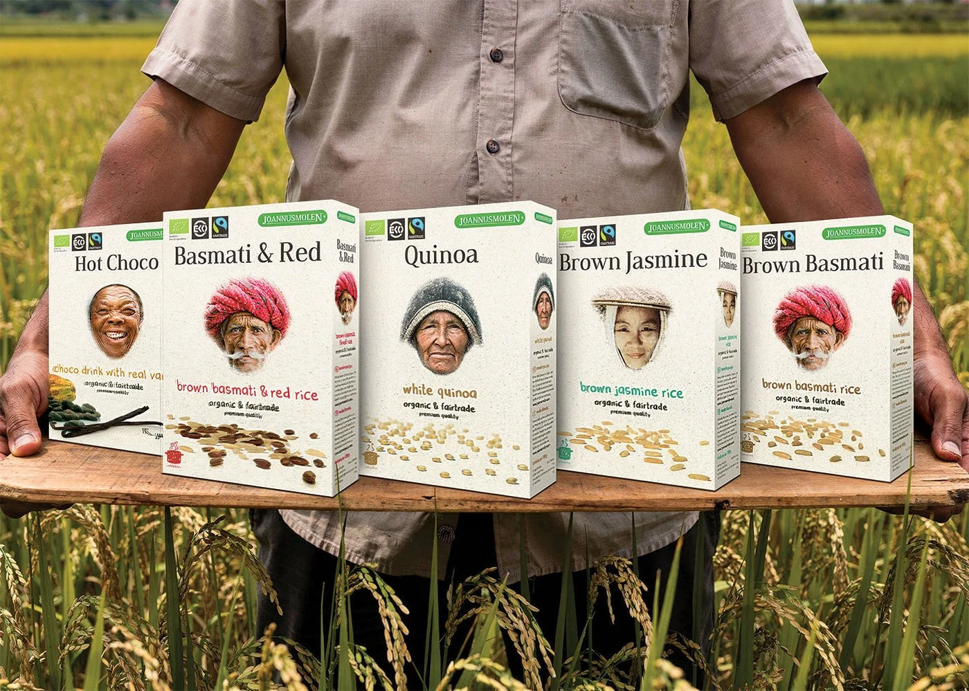 Organic & fairtrade packaging design