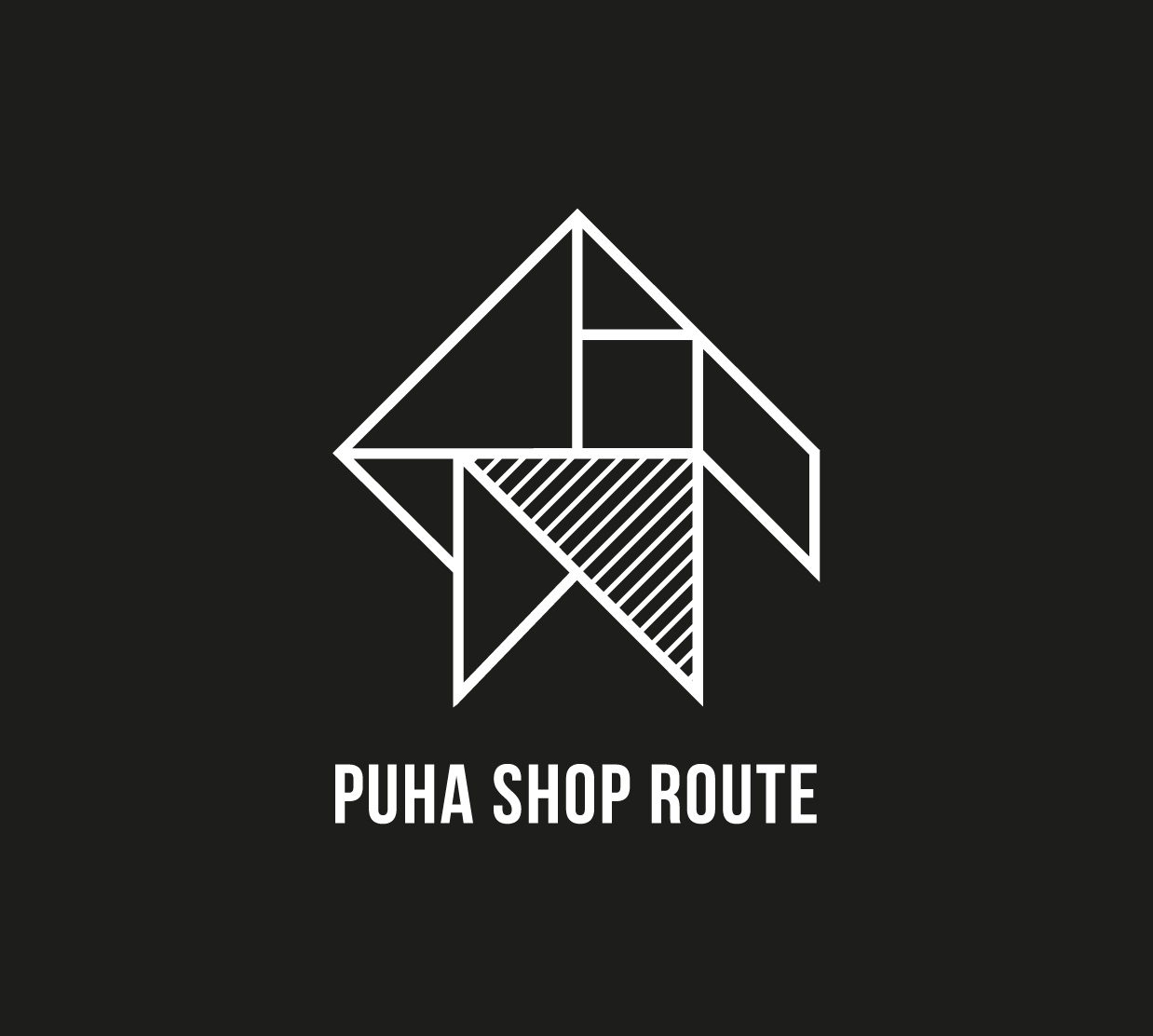 Puha Shoproute logo design cityguide culturele organisatie