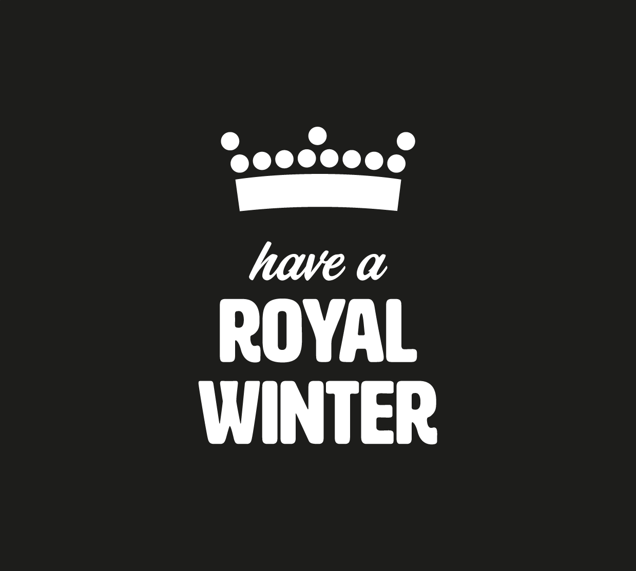 Have a Royal Winter citymarketing campagne logo design culturele organisatie
