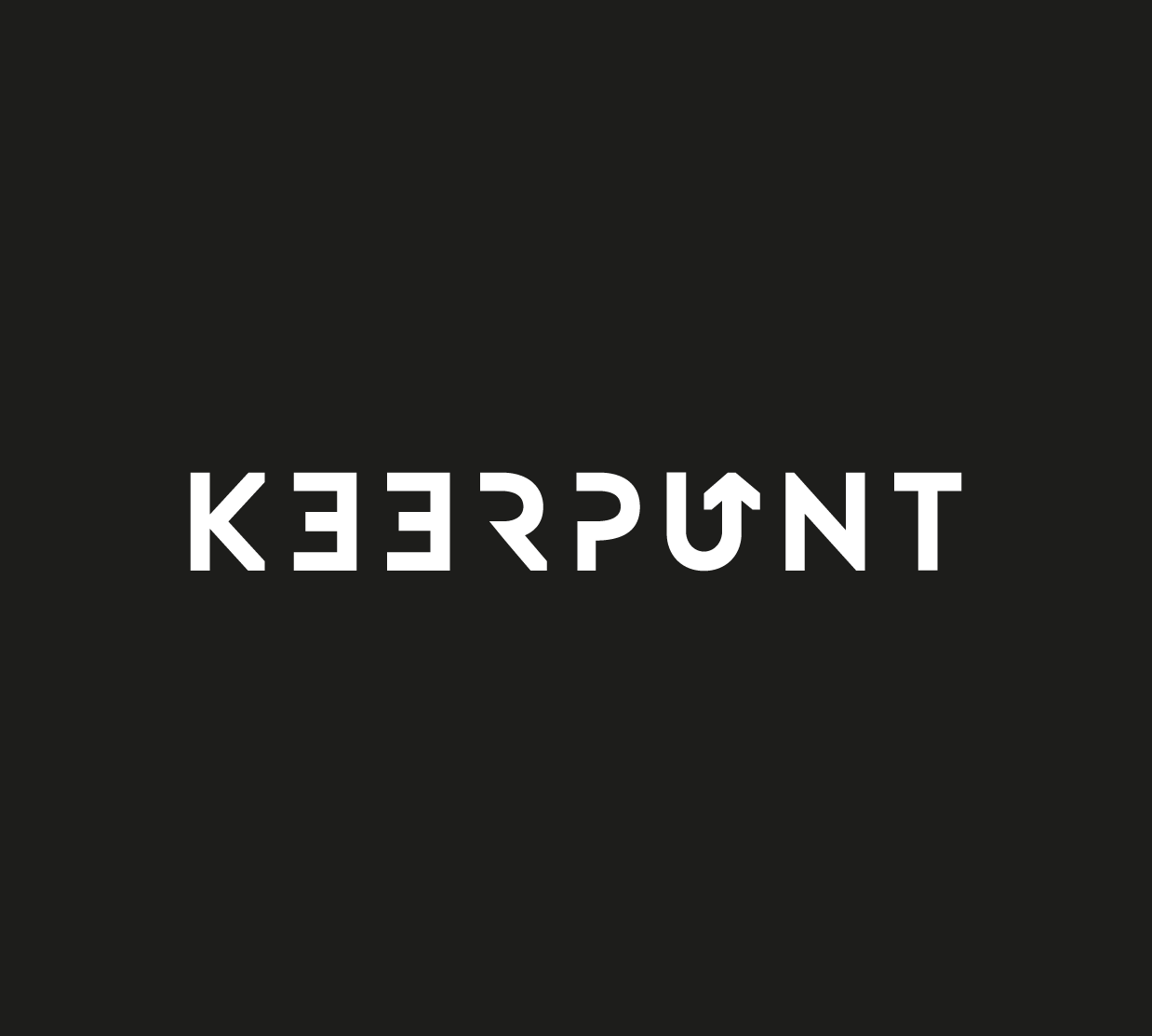 Keerpunt logo ontwerp non-profit organisatie NGO
