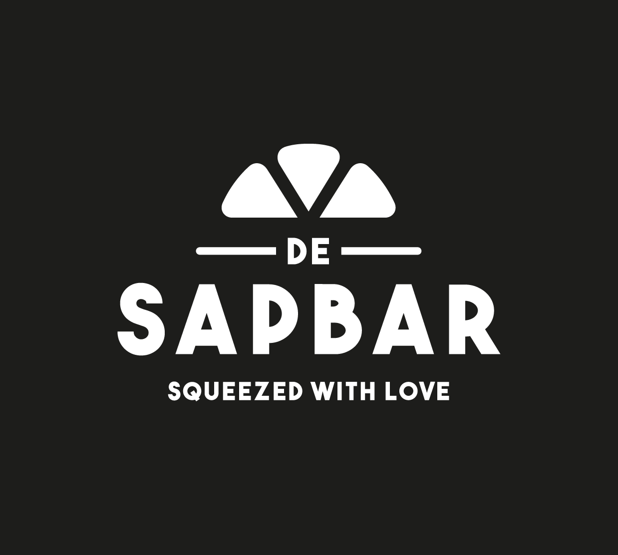 De Sapbar organic juicebar logo design duurzame merken