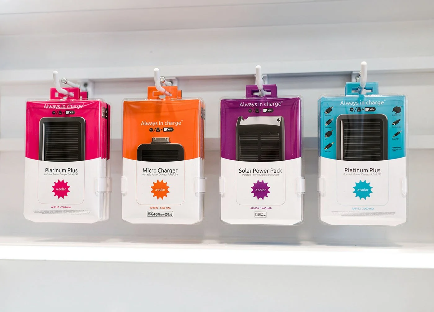 Re-branding A-solar powerbanks