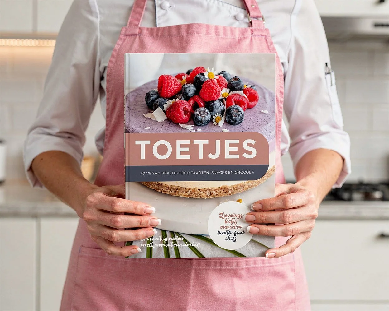 Vormgeving receptenboek vegan Toetjes