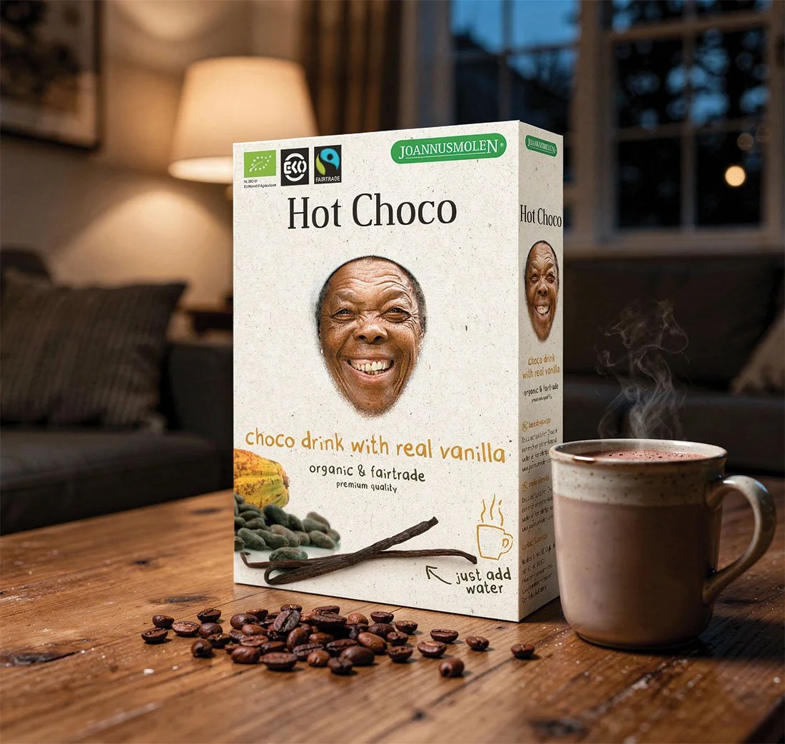 Packaging design organic en fairtrade cacao warme chocomelk.jpg