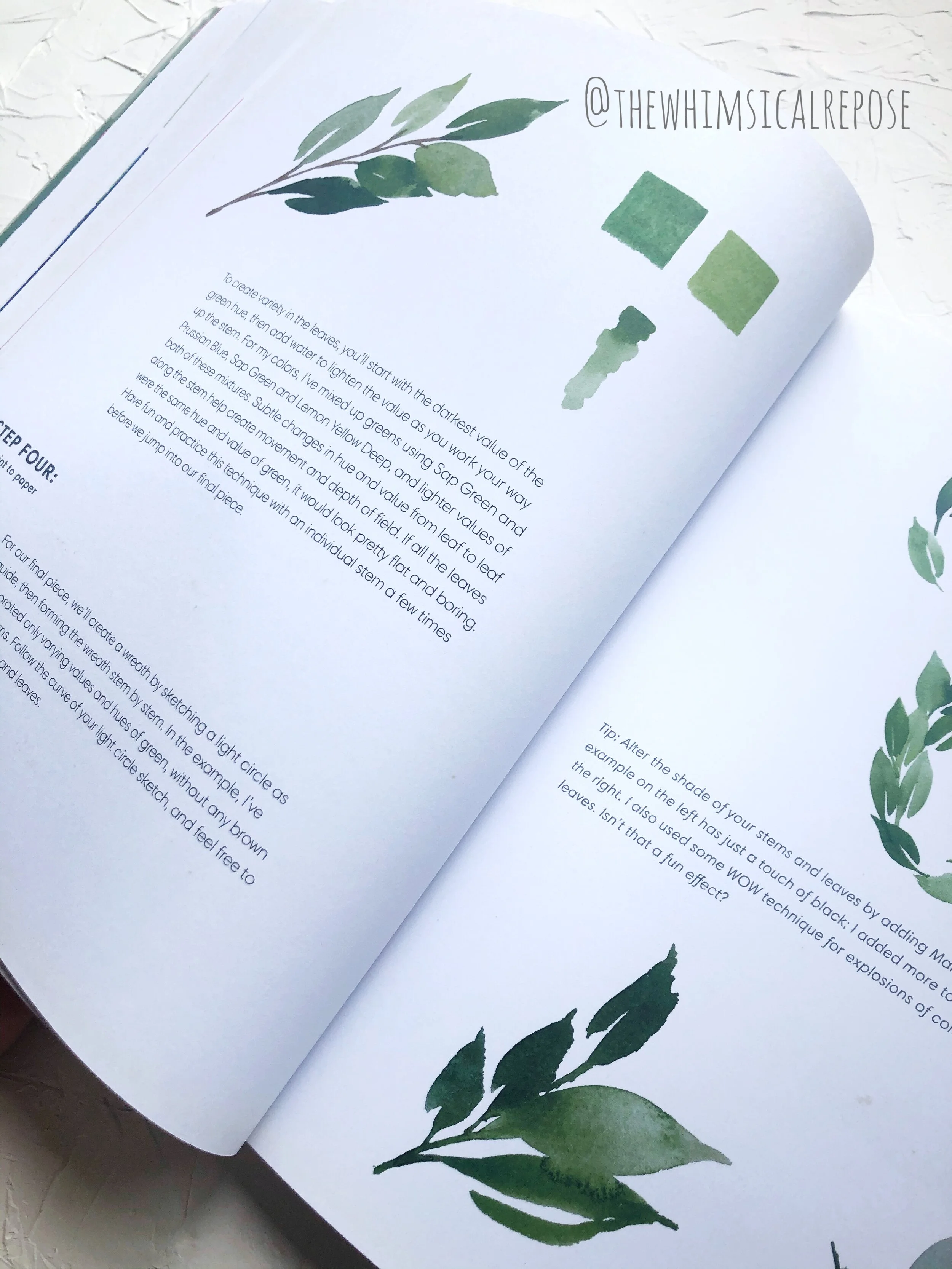 If you’re new to watercolour, no worries because in this book, you will learn about basic strokes and how to combine these strokes together to form an object.