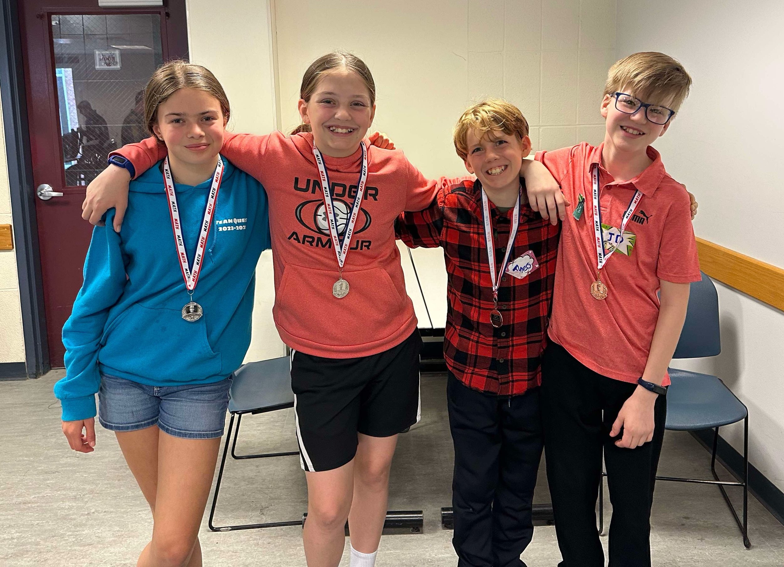 Local students win prizes at UVM Math Fair