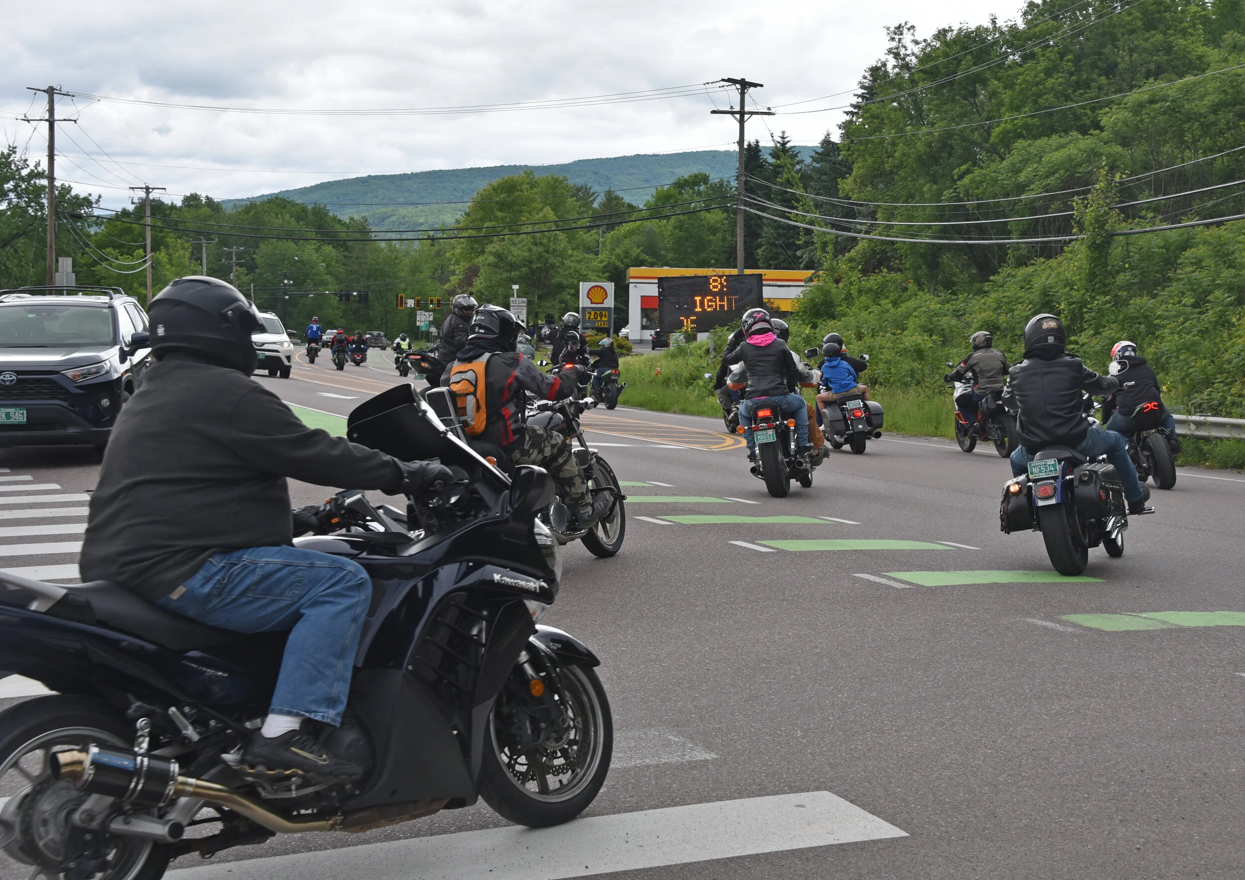 Rolling tribute honors Waterbury man, 32, killed in Montpelier motorcycle crash