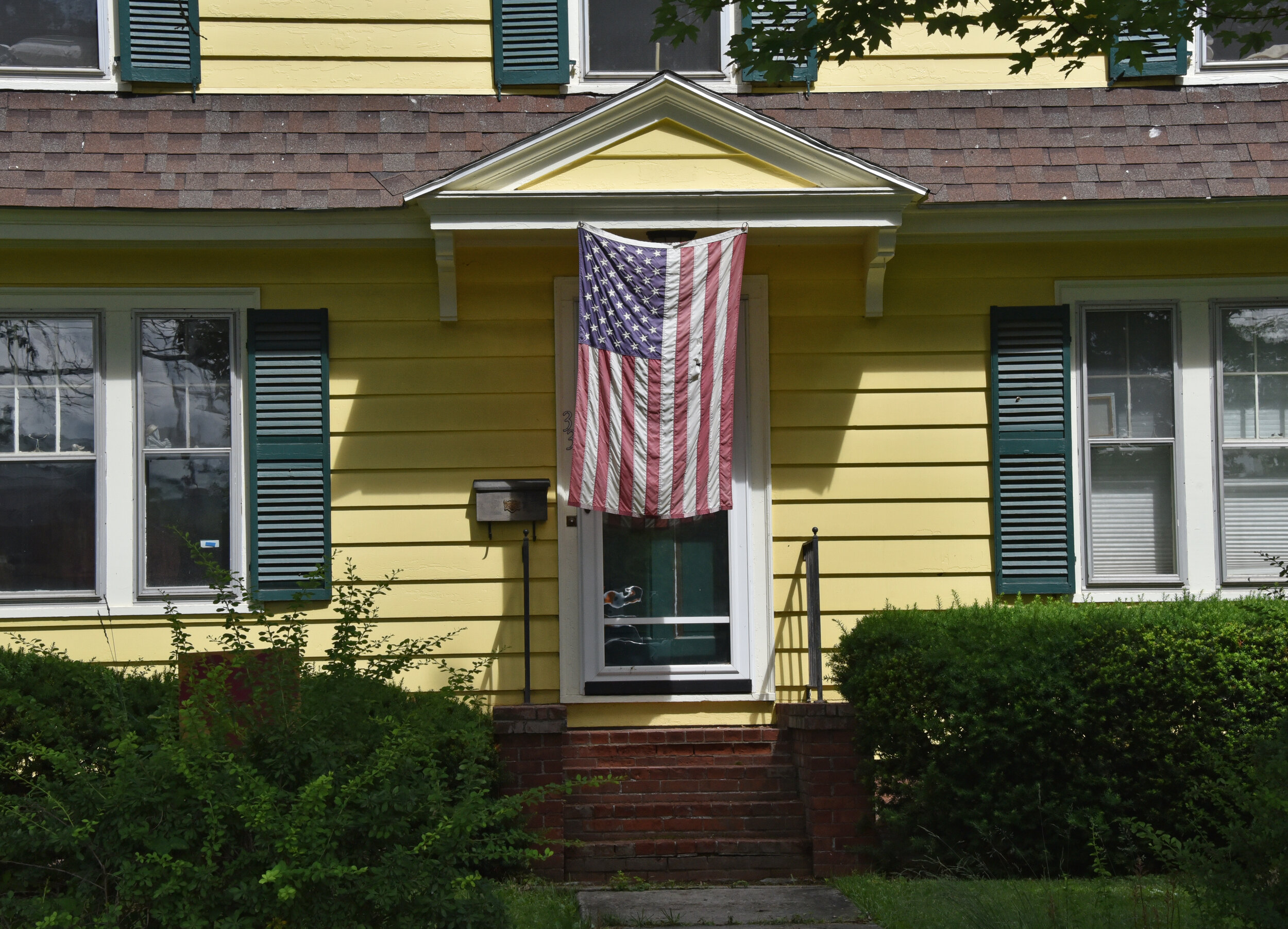   Happy Independence Day from Park Street. Photo by Gordon Miller.  