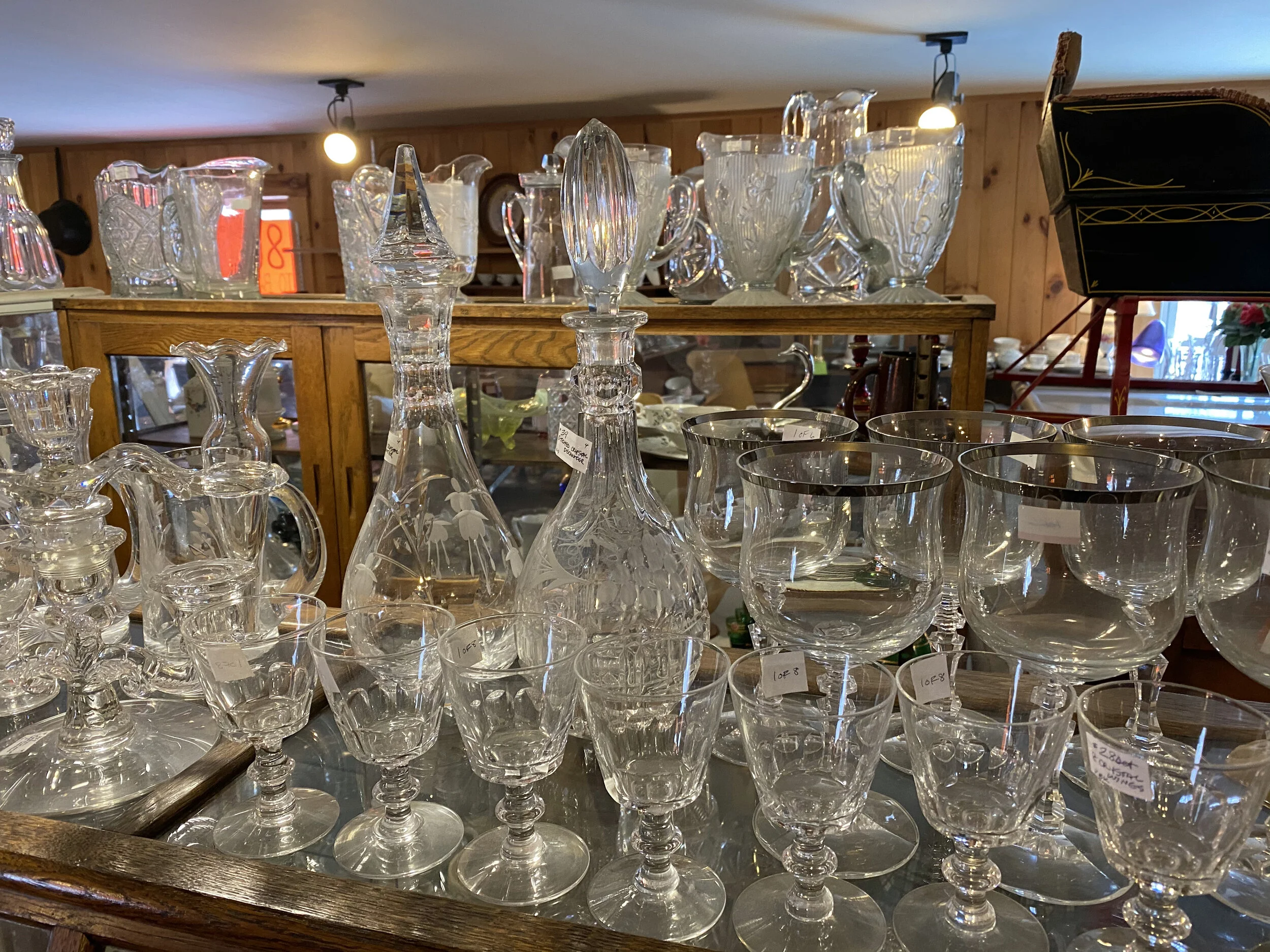   The shop's treasures have been on clearance in recent weeks as Early Vermont Antiques liquidates.  