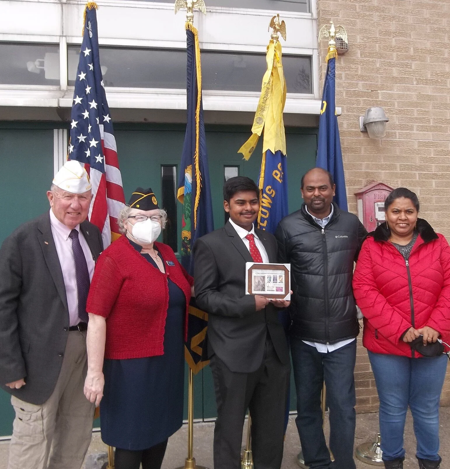 Waterbury teen wins prize in American Legion Oratorical Contest