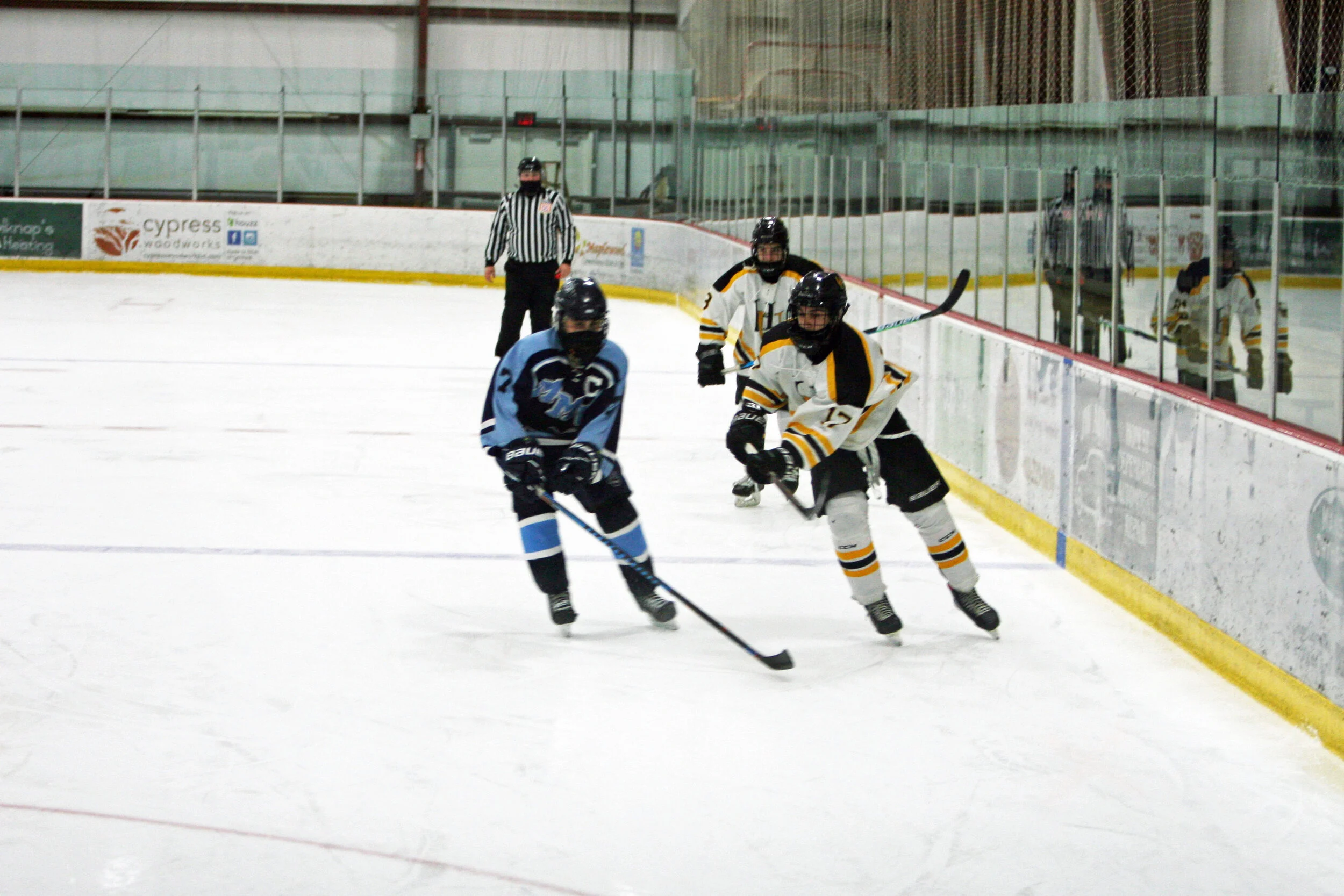  Junior Tyson Sylvia sends it past MMU. Photo by Brian Larrabee 