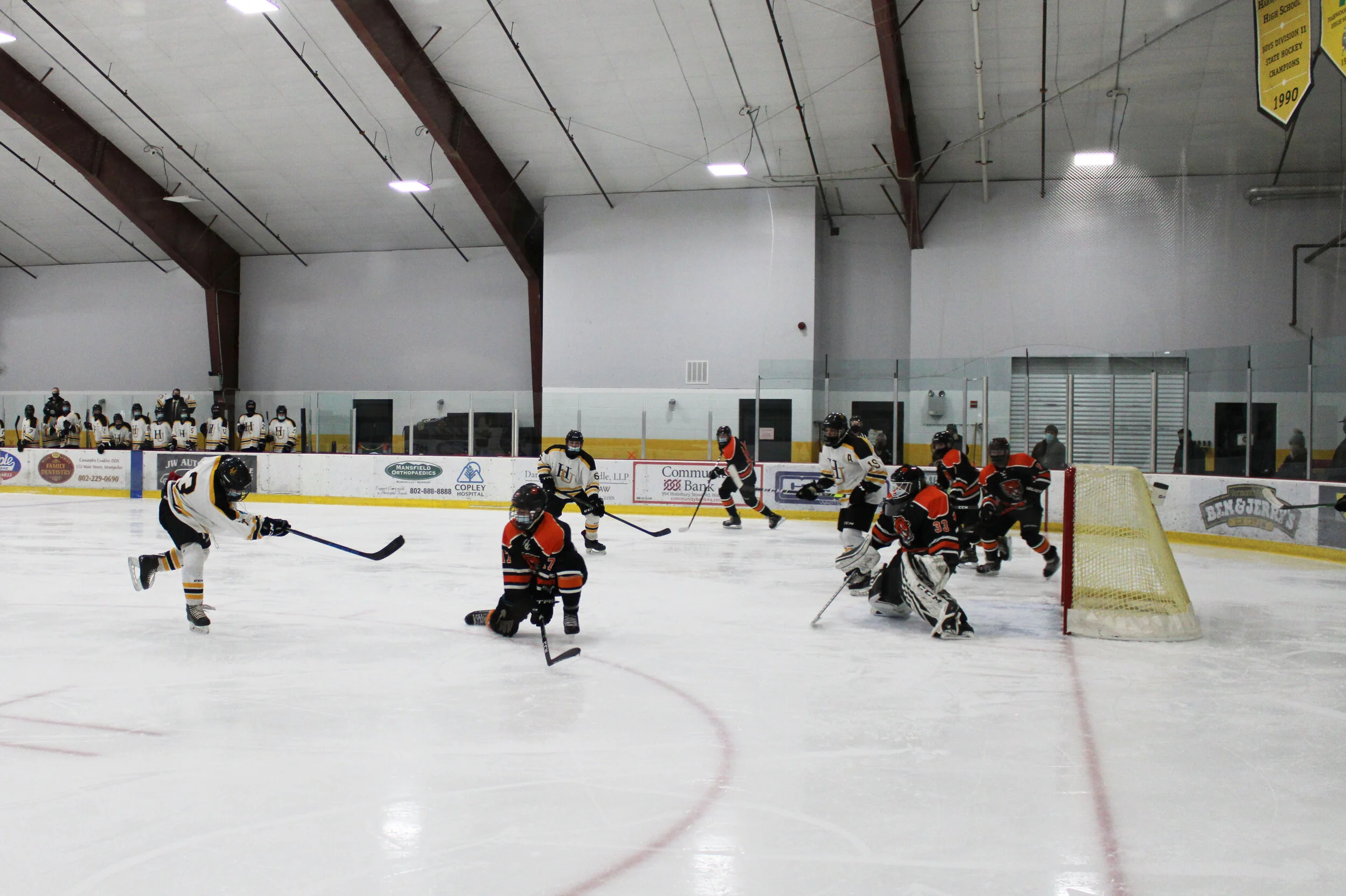  Junior Tanner Woodard takes a shot. Photo by Brian Larrabee  