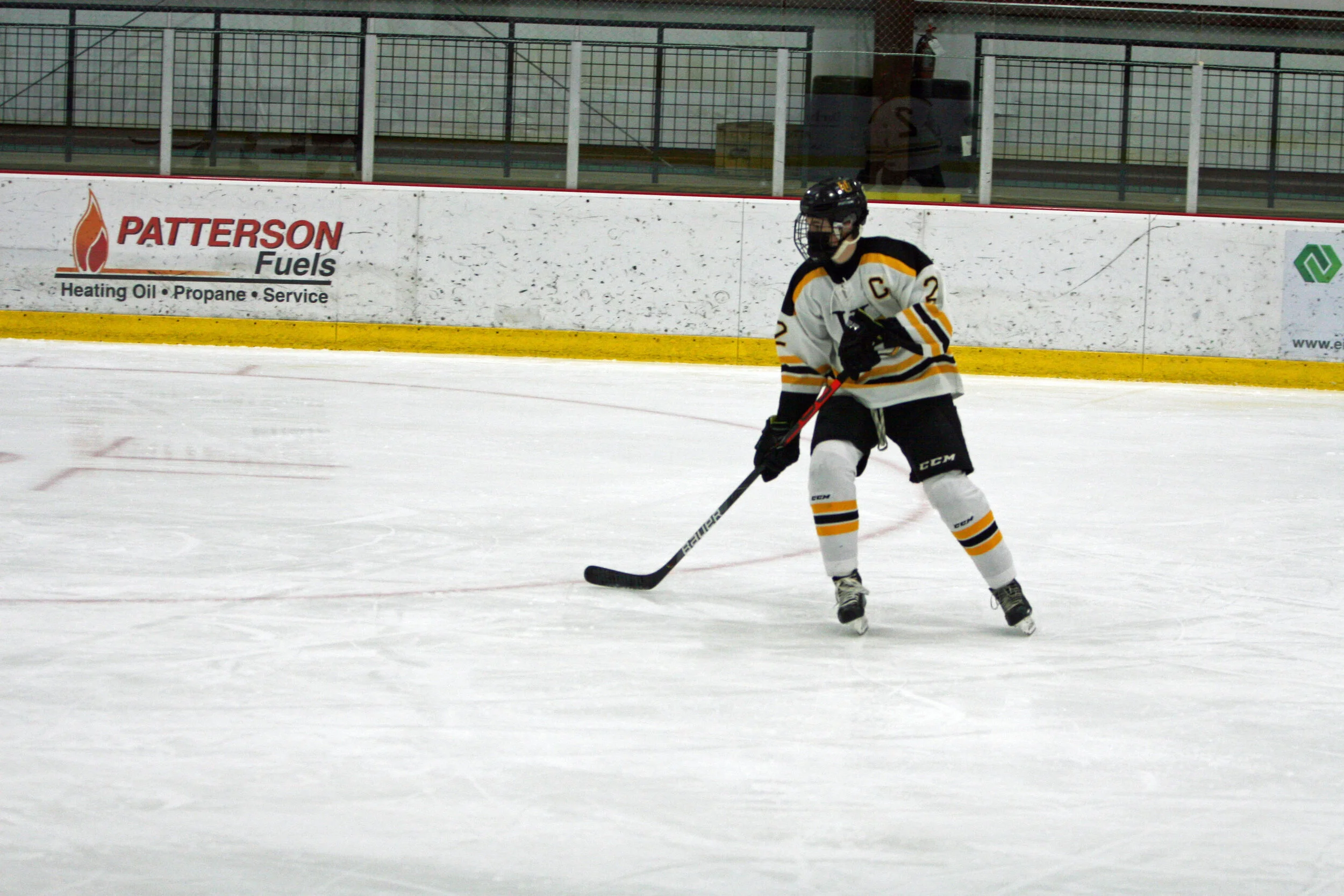 Senior and team captain Gavin Thomsen. Photo by Brian Larrabee 