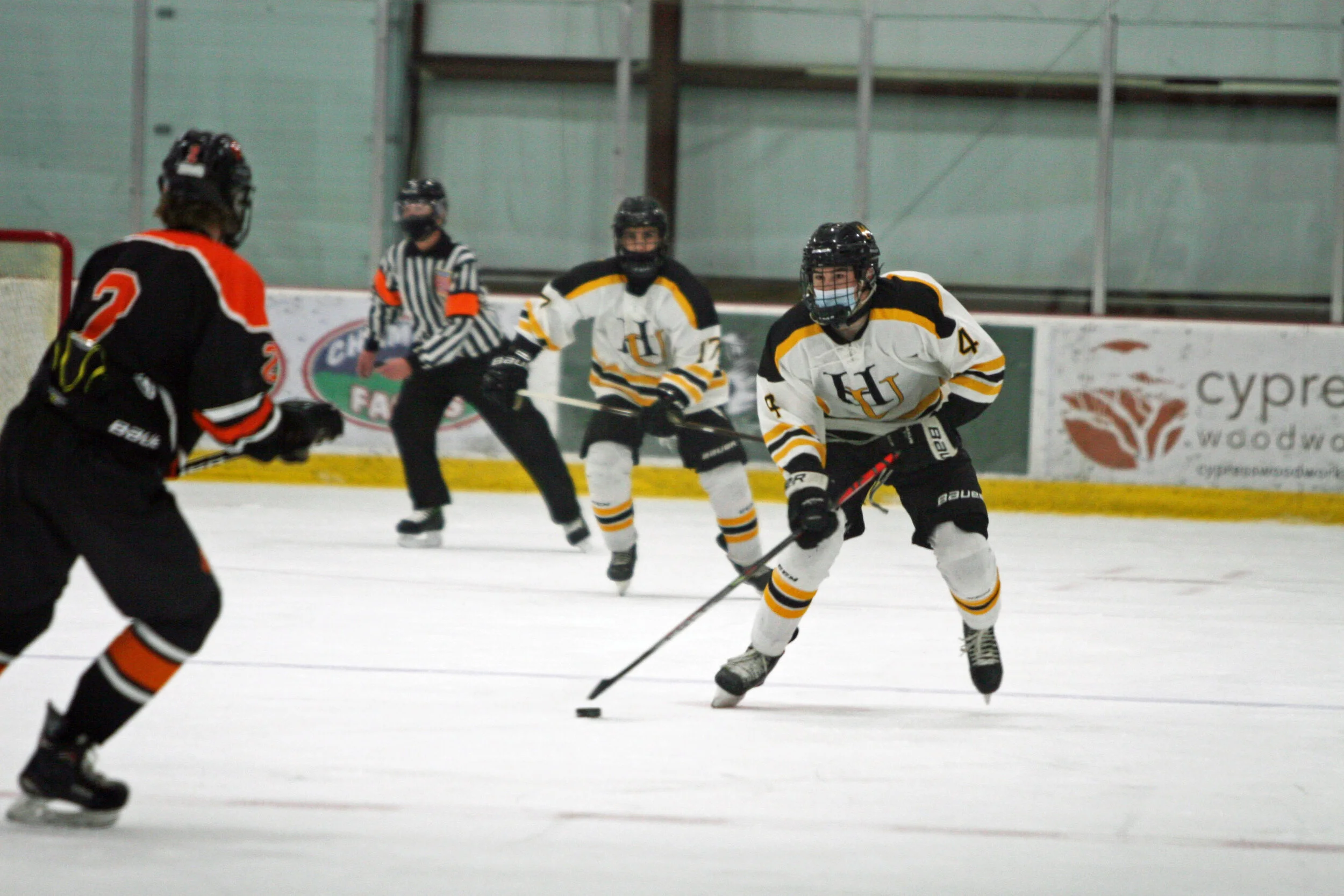  Jacob Green stares down the Tiger defense. Photo by Brian Larrabee 