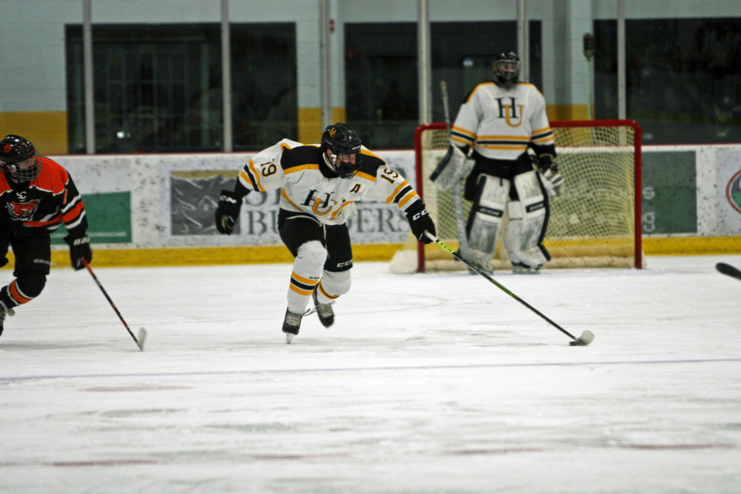  Junior Skylar Platt in what would be his final game of the season. Photo by Brian Larrabee 