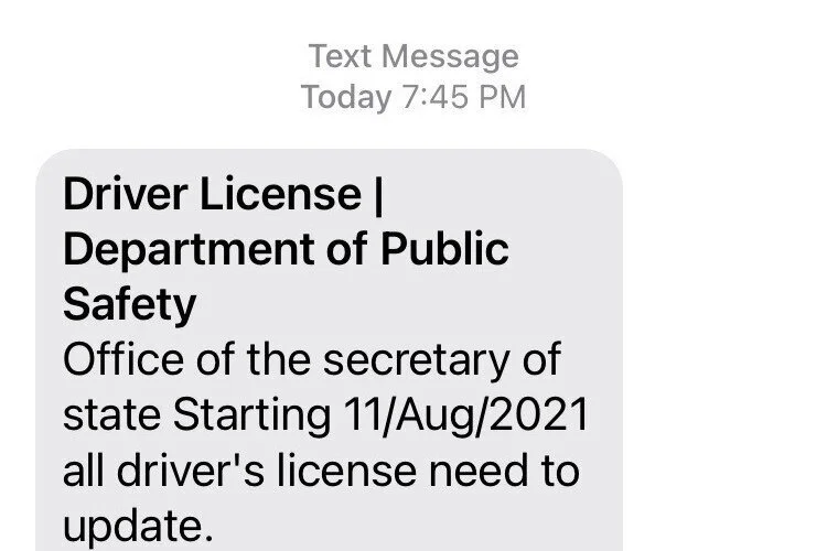State Police warn public about potential scam text messages