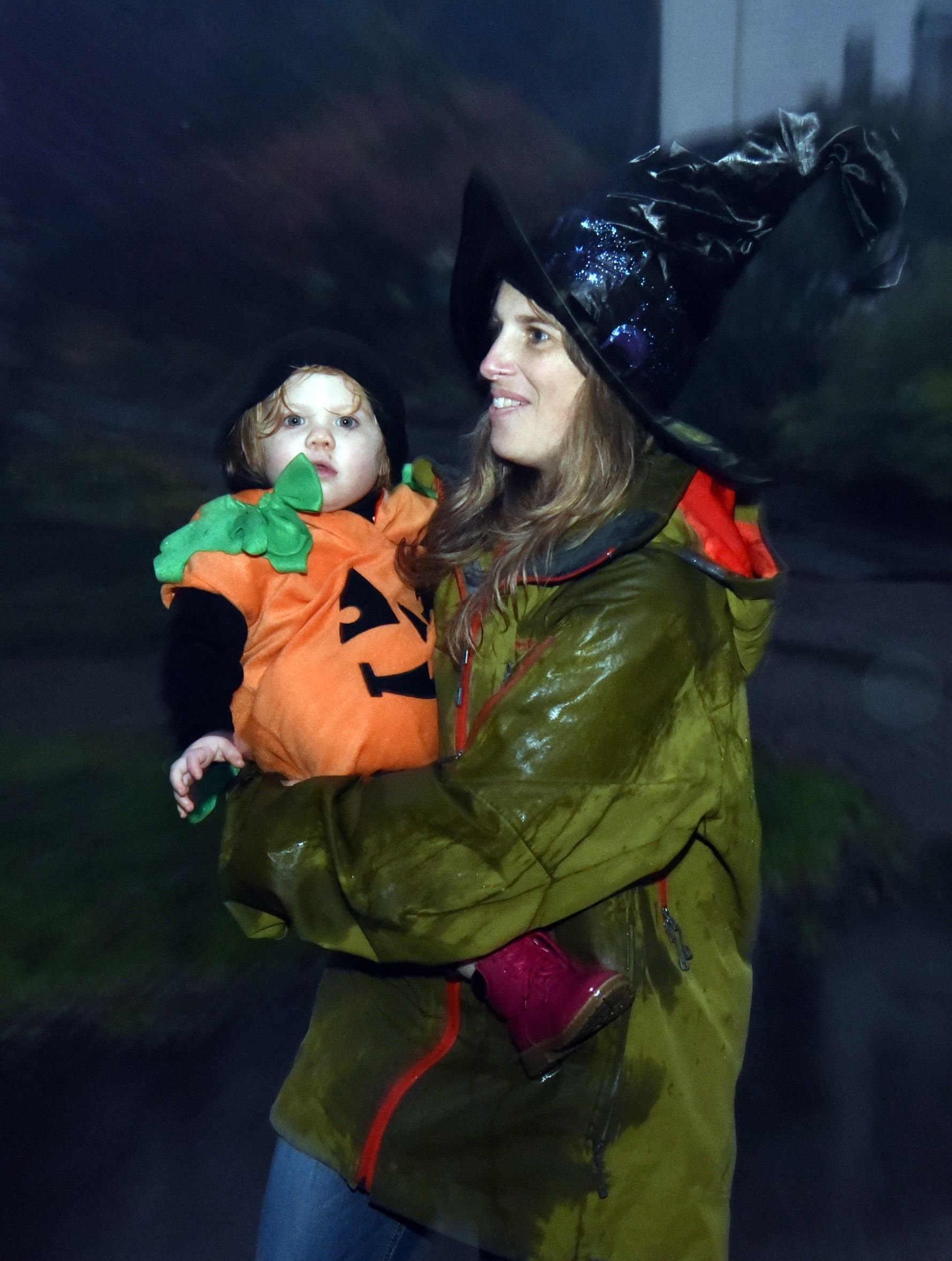  Whose first costume isn’t a jack-o-lantern? Photo by Gordon Miller 