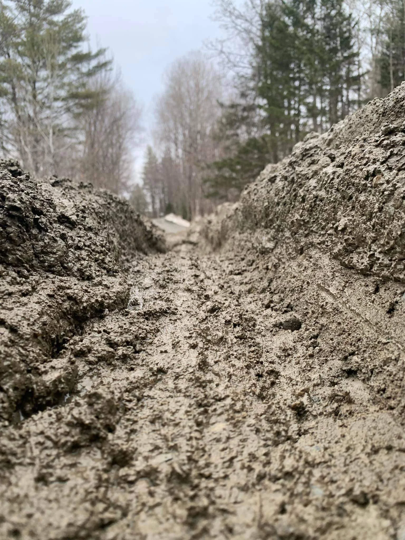  James Jennings got an even closer-up view on Crossett Hill.  