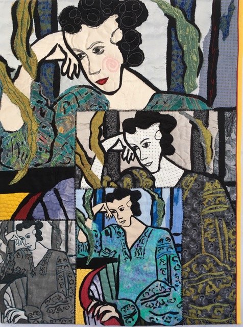 Reception Saturday for ‘Transitions’ exhibit of textile art at Axel’s