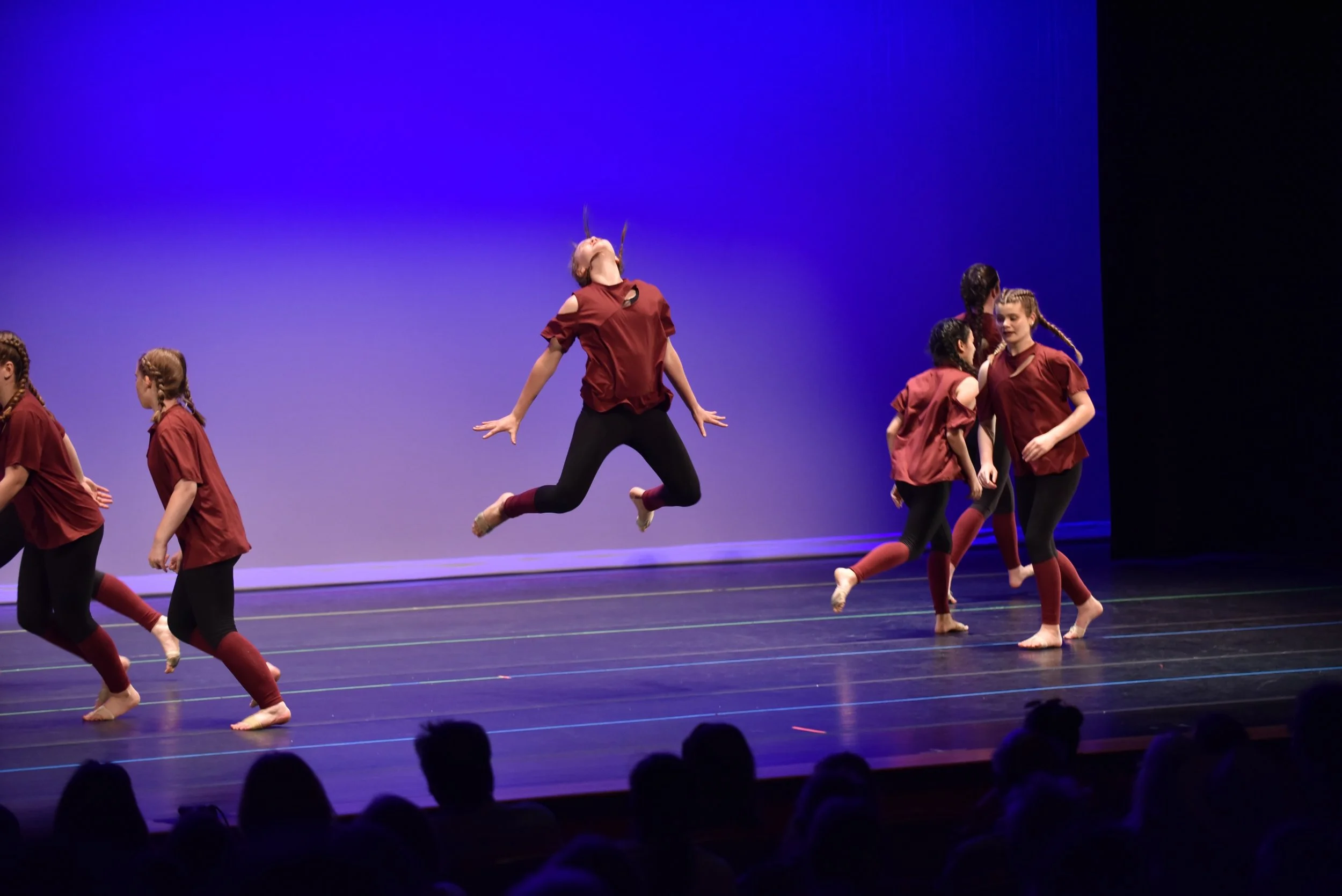  Performance Troupe, modern dance, opens the show. Photo by Gordon Miller 