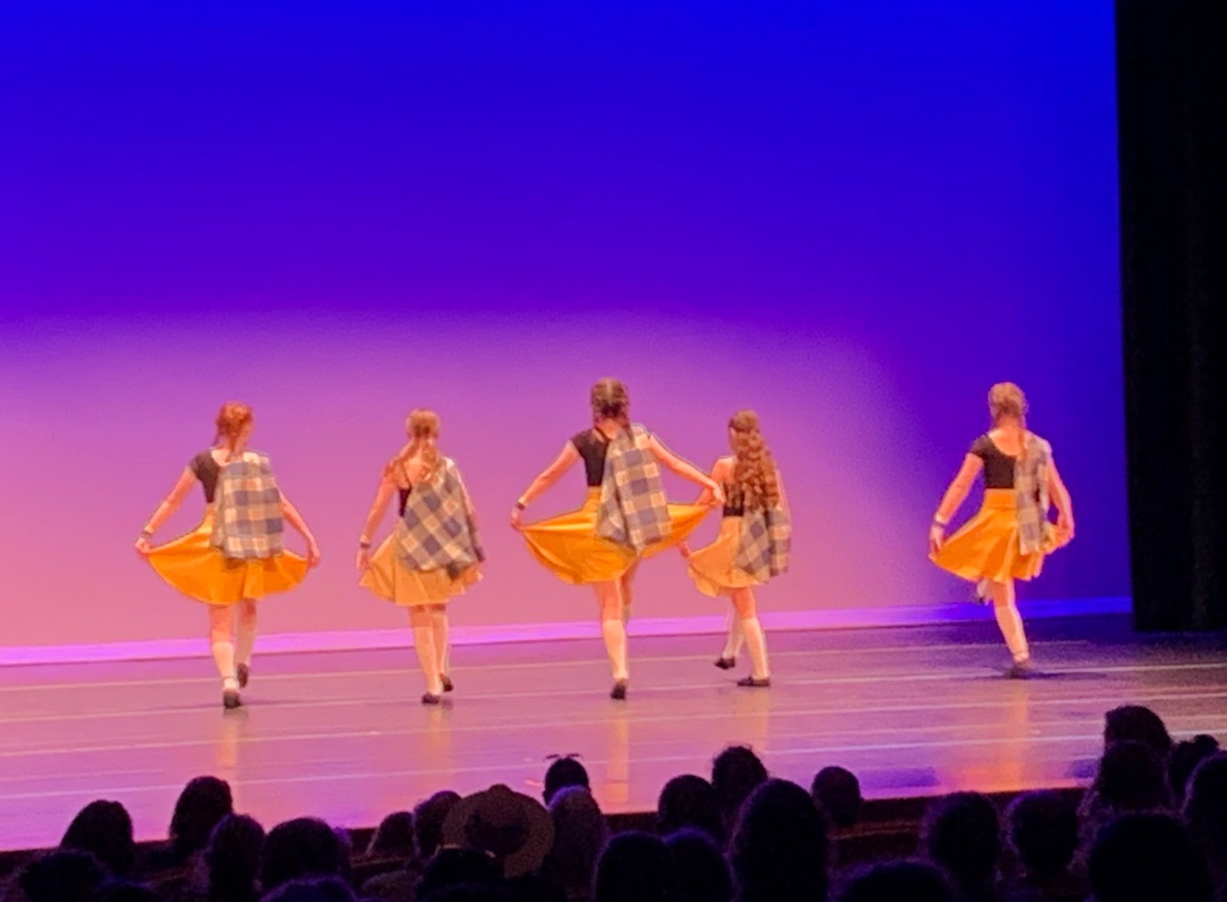 Intermediate Highland performs “Her Heart Will Go On.” Photo by Lisa Scagliotti