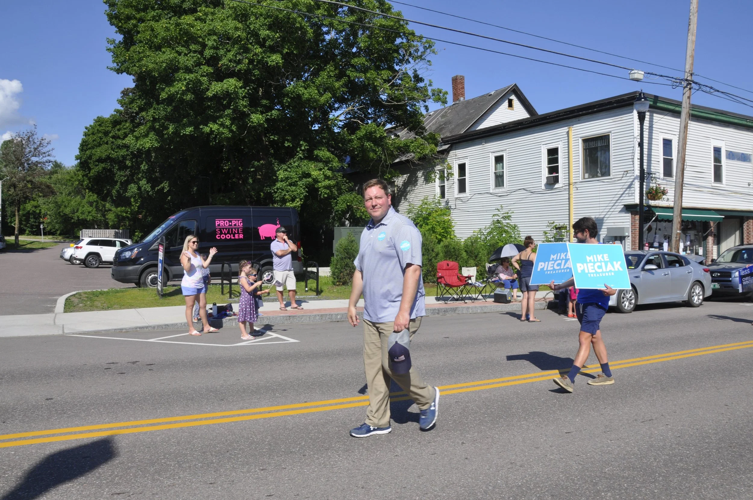 Former Commissioner of Financial Regulation Mike Pieciak is running for State Treasurer as a Democrat. Photo by Lisa Scagliotti 