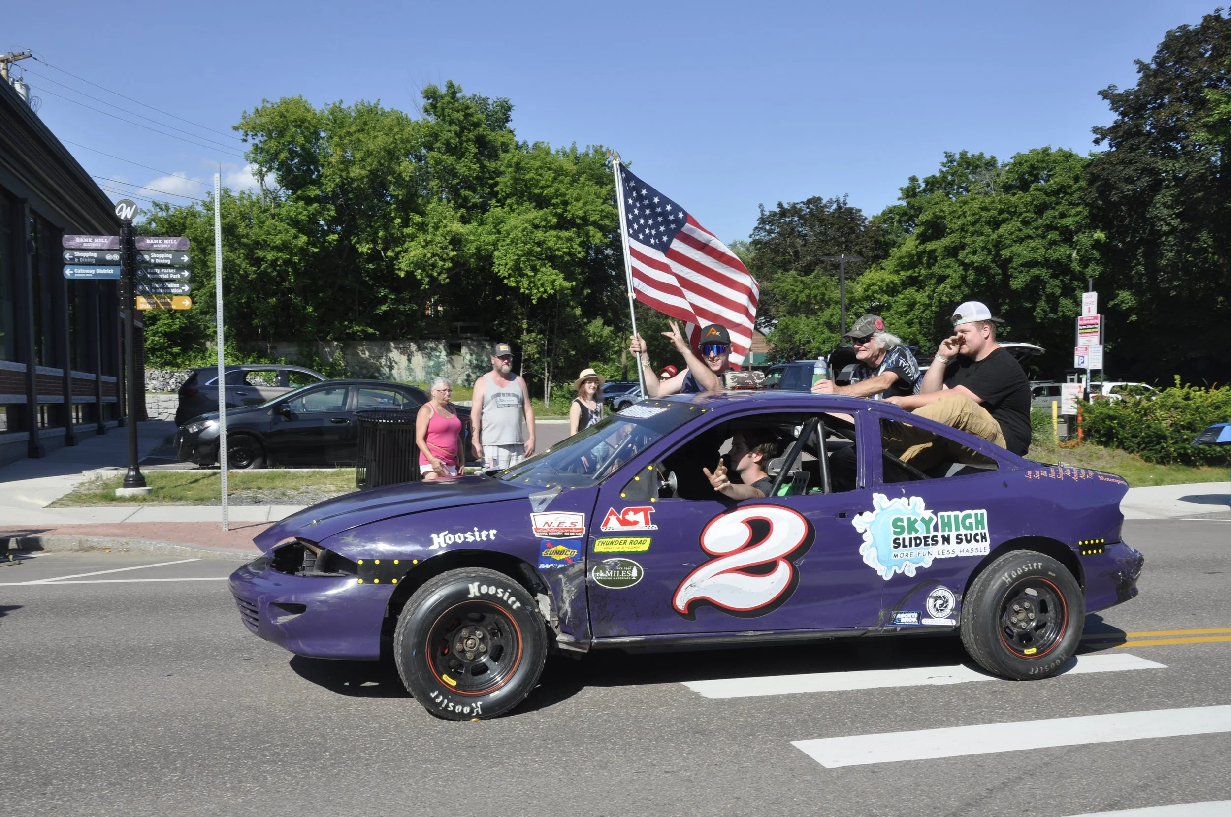  Several Thunder Road racers took it slow for NQID. Photo by Lisa Scagliotti  
