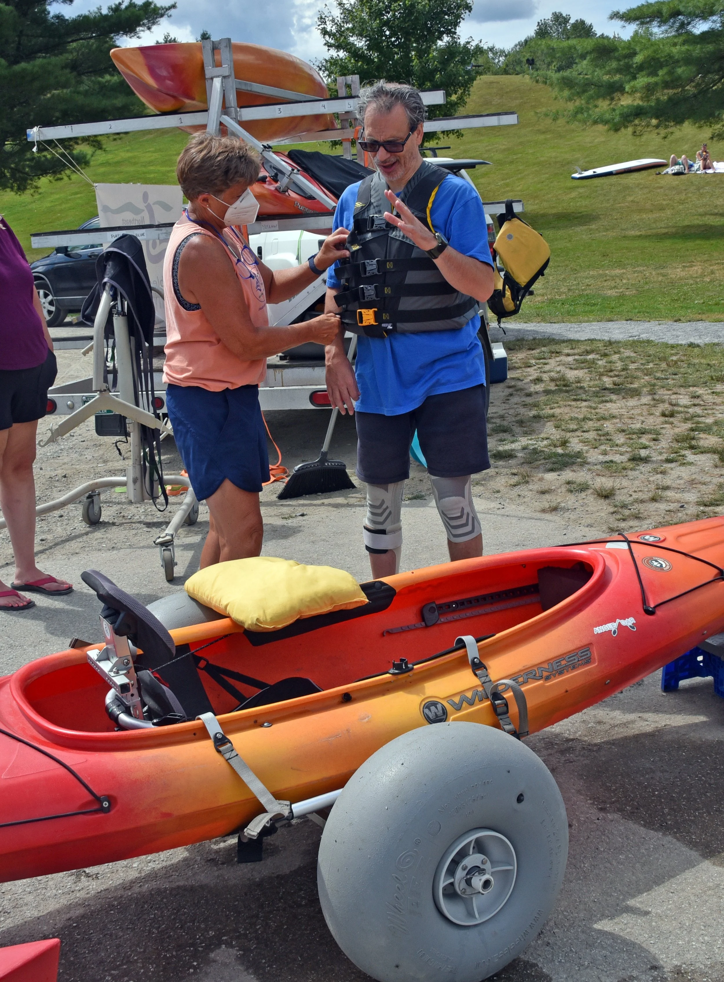 Adaptive kayaking at Waterbury Center State Park — Waterbury Roundabout