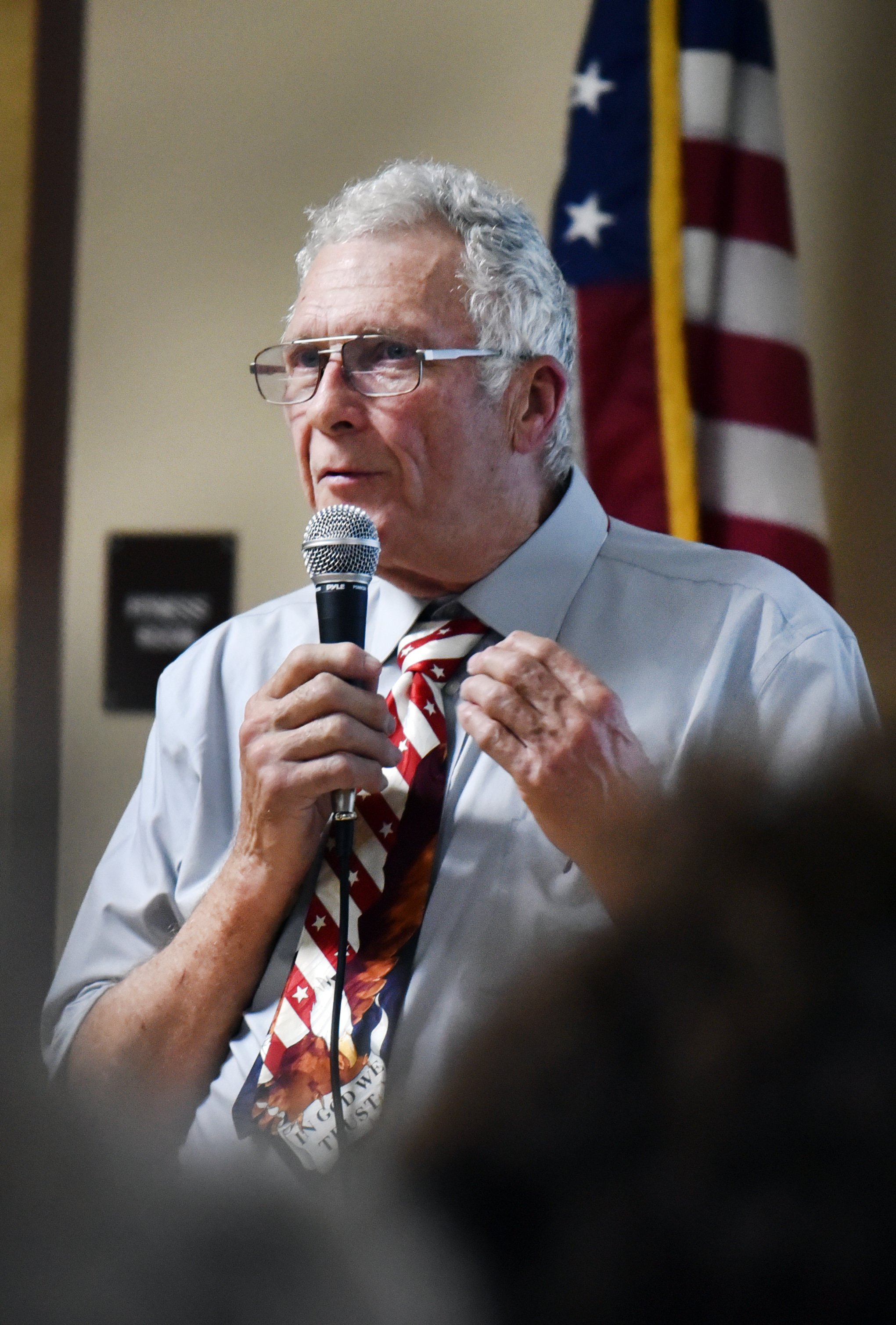   P. Howard "Skip" Flanders is chair of the EFUD Board of Commissioners. Photo by Gordon Miller  