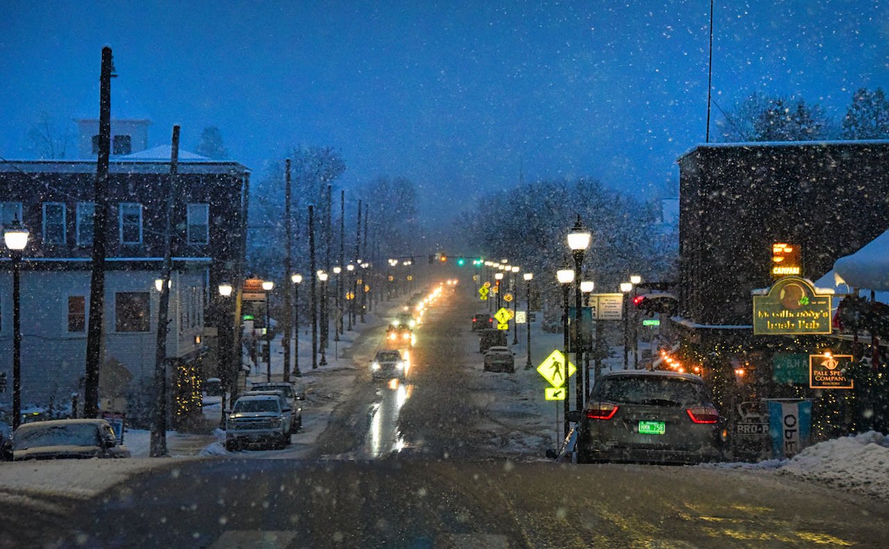  View looking down Bank Hill. Photo by Gordon Miller 