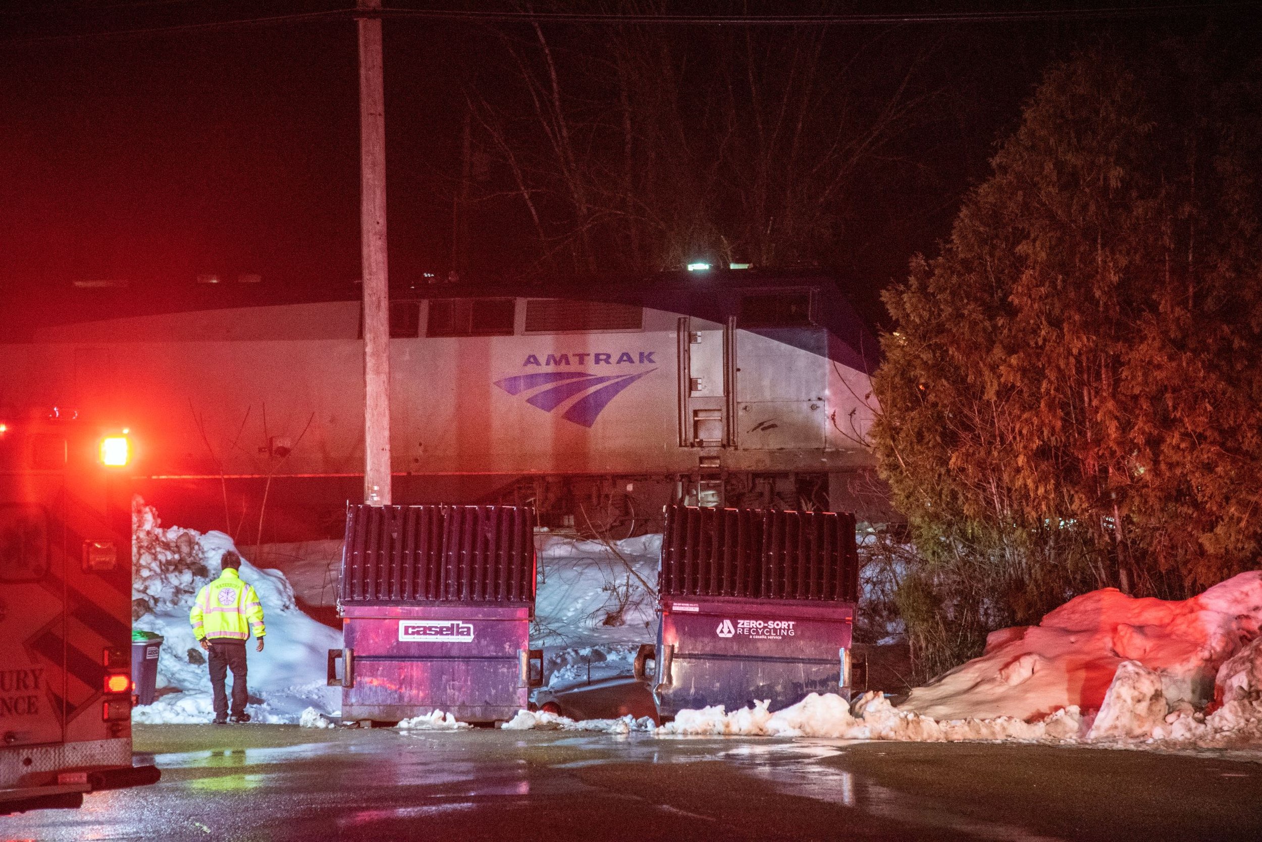 Woman dies after apparently being struck by an Amtrak train in Waterbury