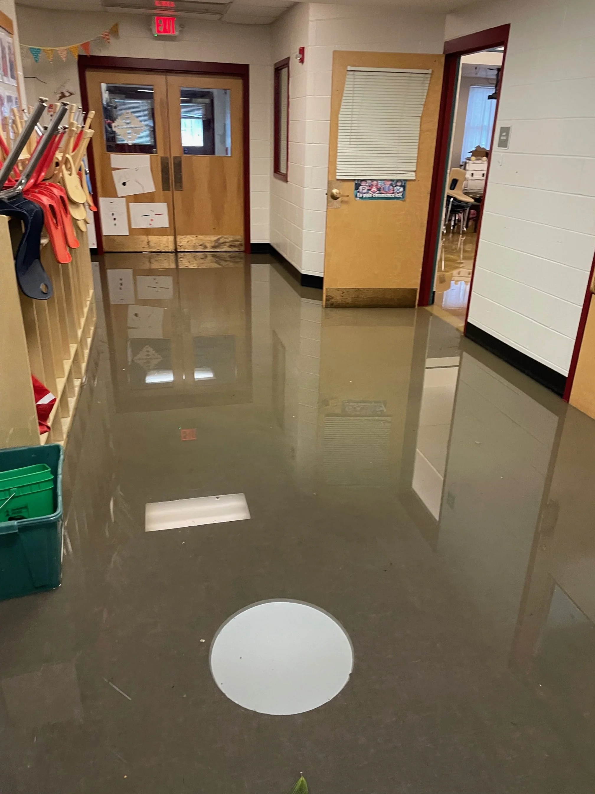 Moretown Elementary students return without their school — Waterbury