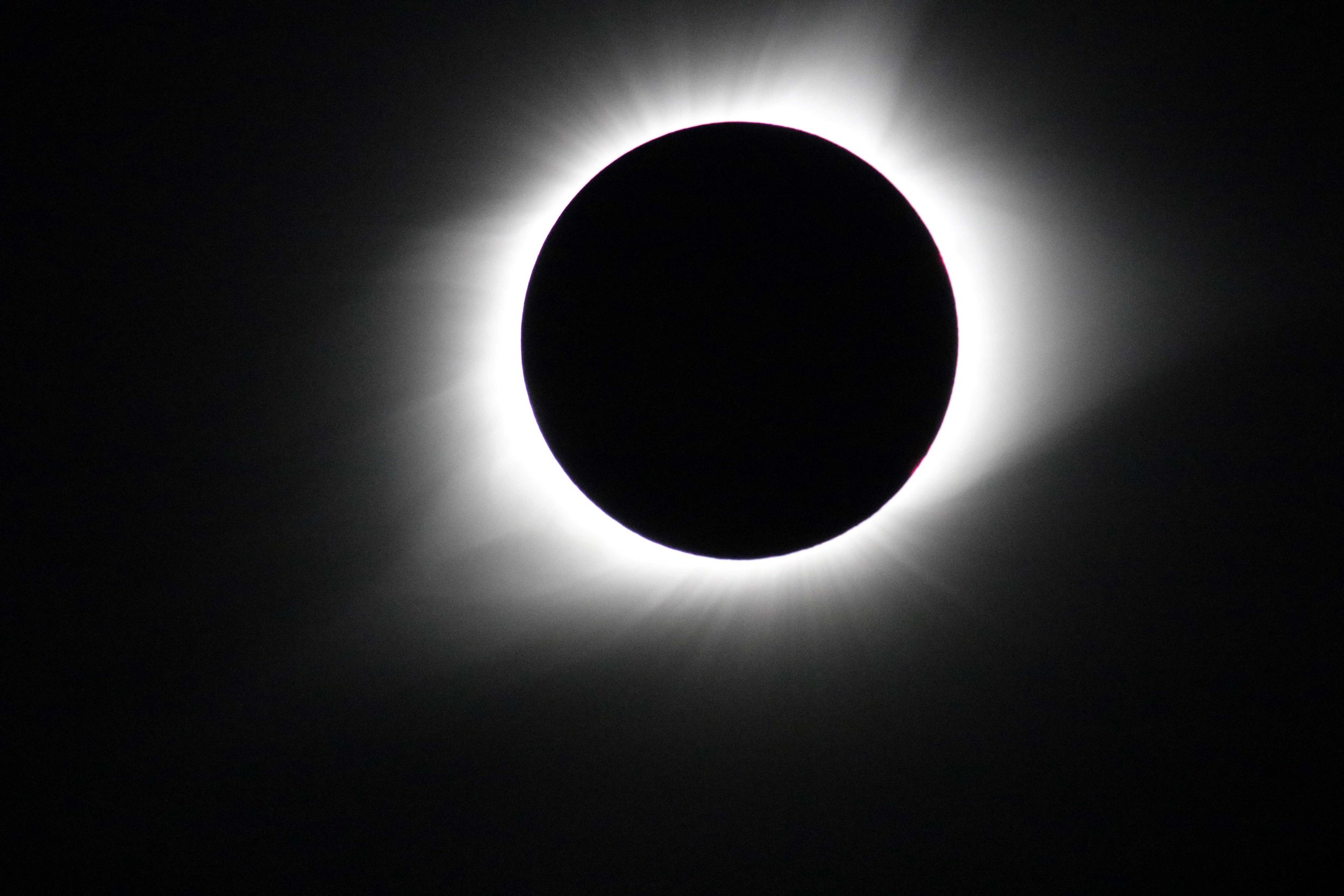  A view of the Aug. 21, 2017, total solar eclipse from Madras, Oregon. Credit: NASA/Gopalswamy 