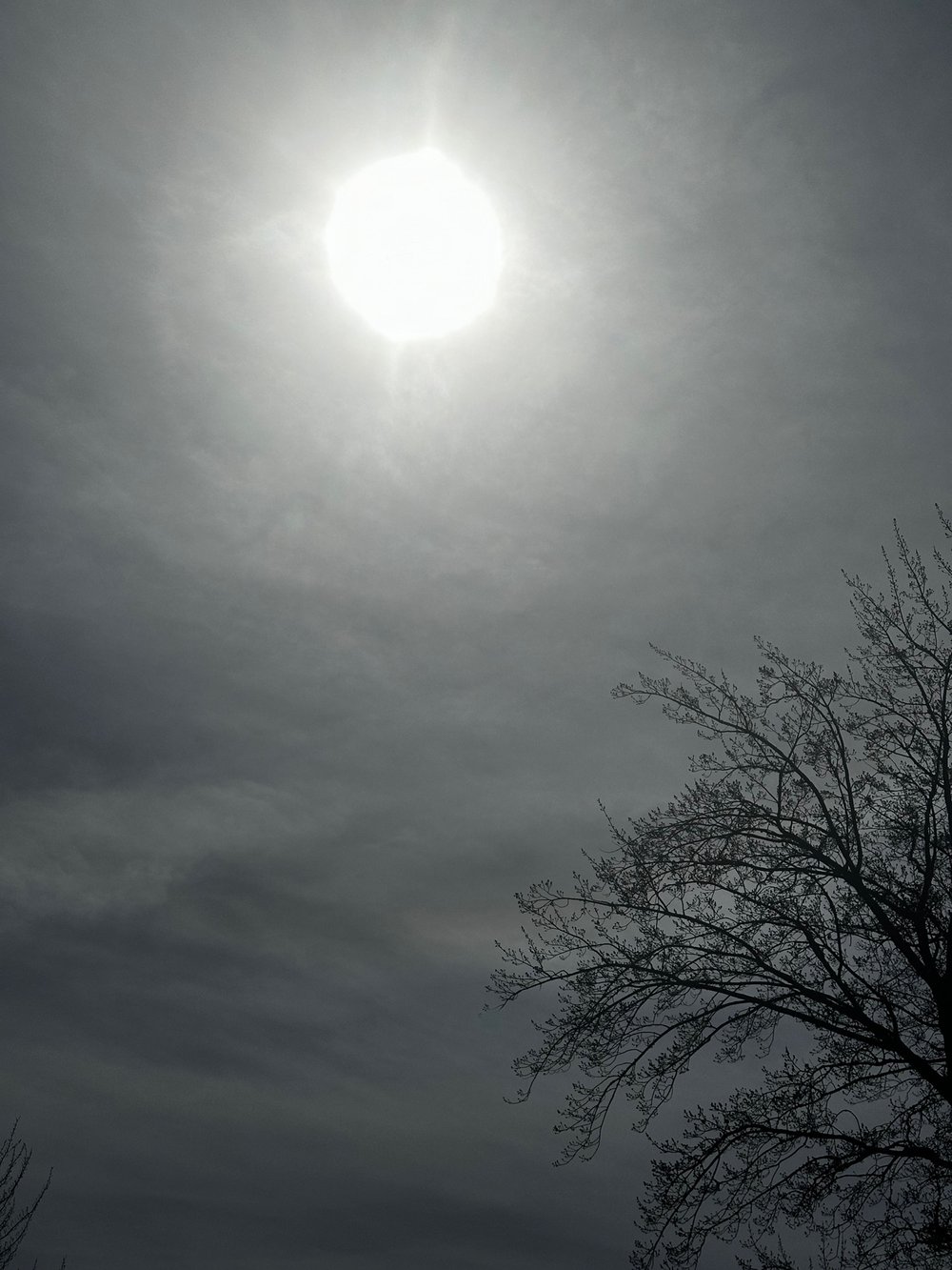   Clouds don't obscure the view from Cote Hill Road n Morrisville. Photo by Sheila Tarbox  