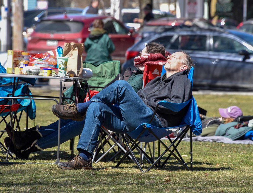   At Rusty Parker Park. Photo by Gordon Miller  