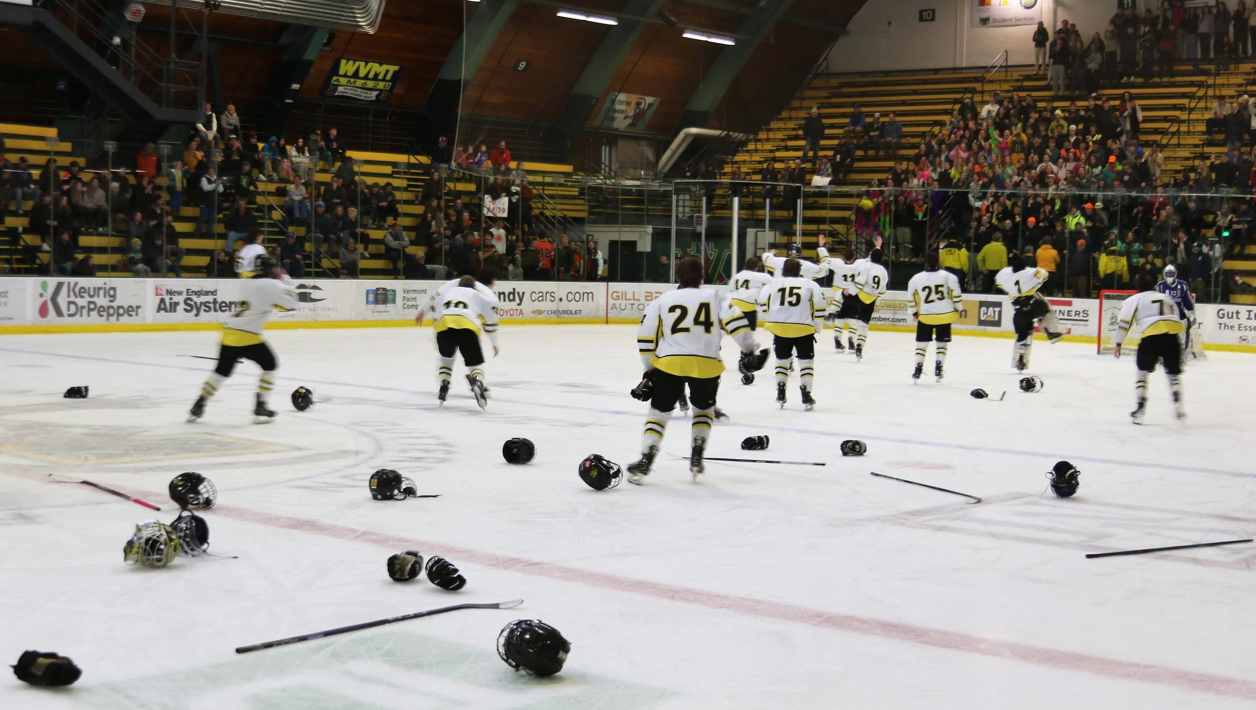  At the final buzzer. Photo by Brian Larrabee 