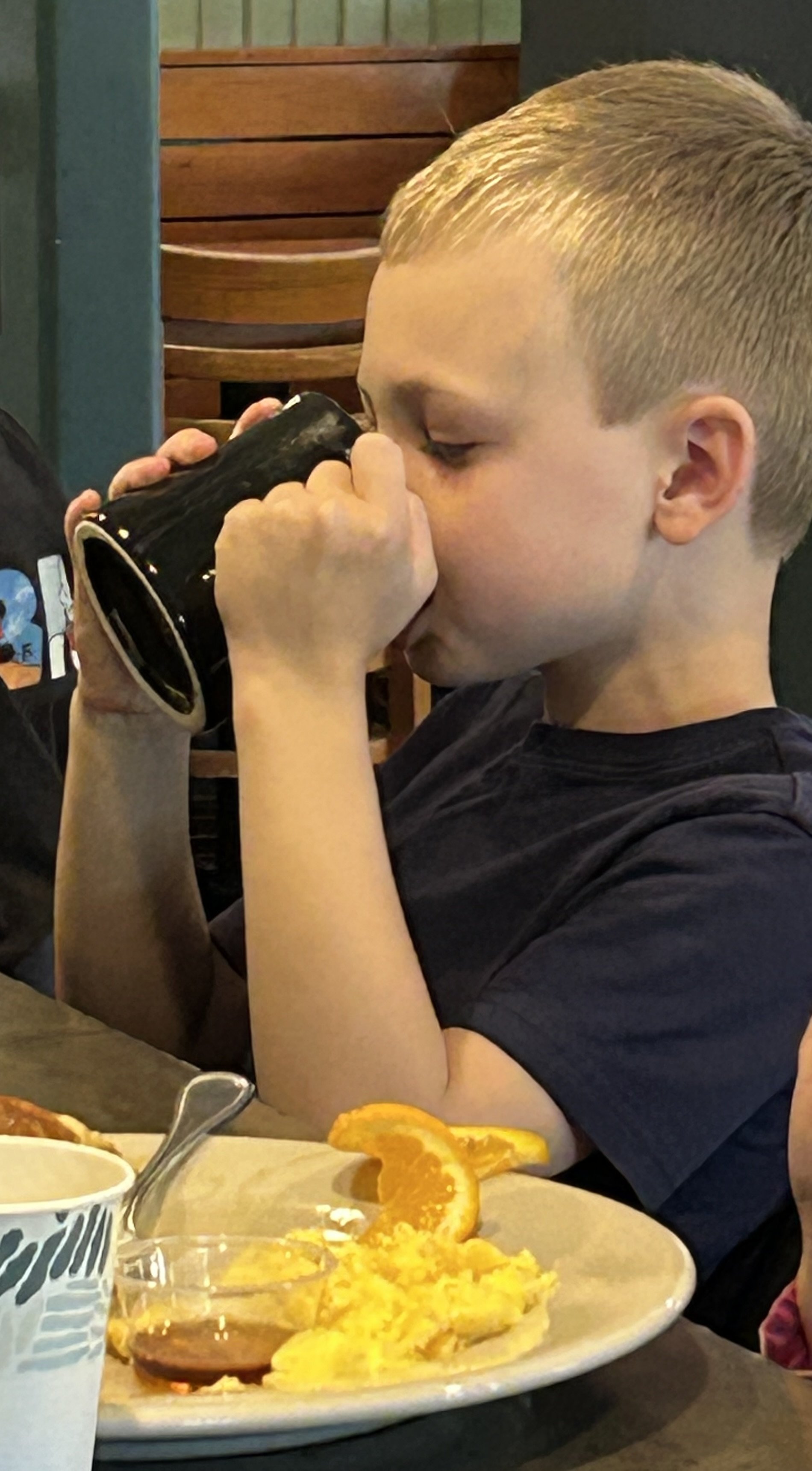 Hot chocolate for breakfast? Yes. Photo by Amy Bryant